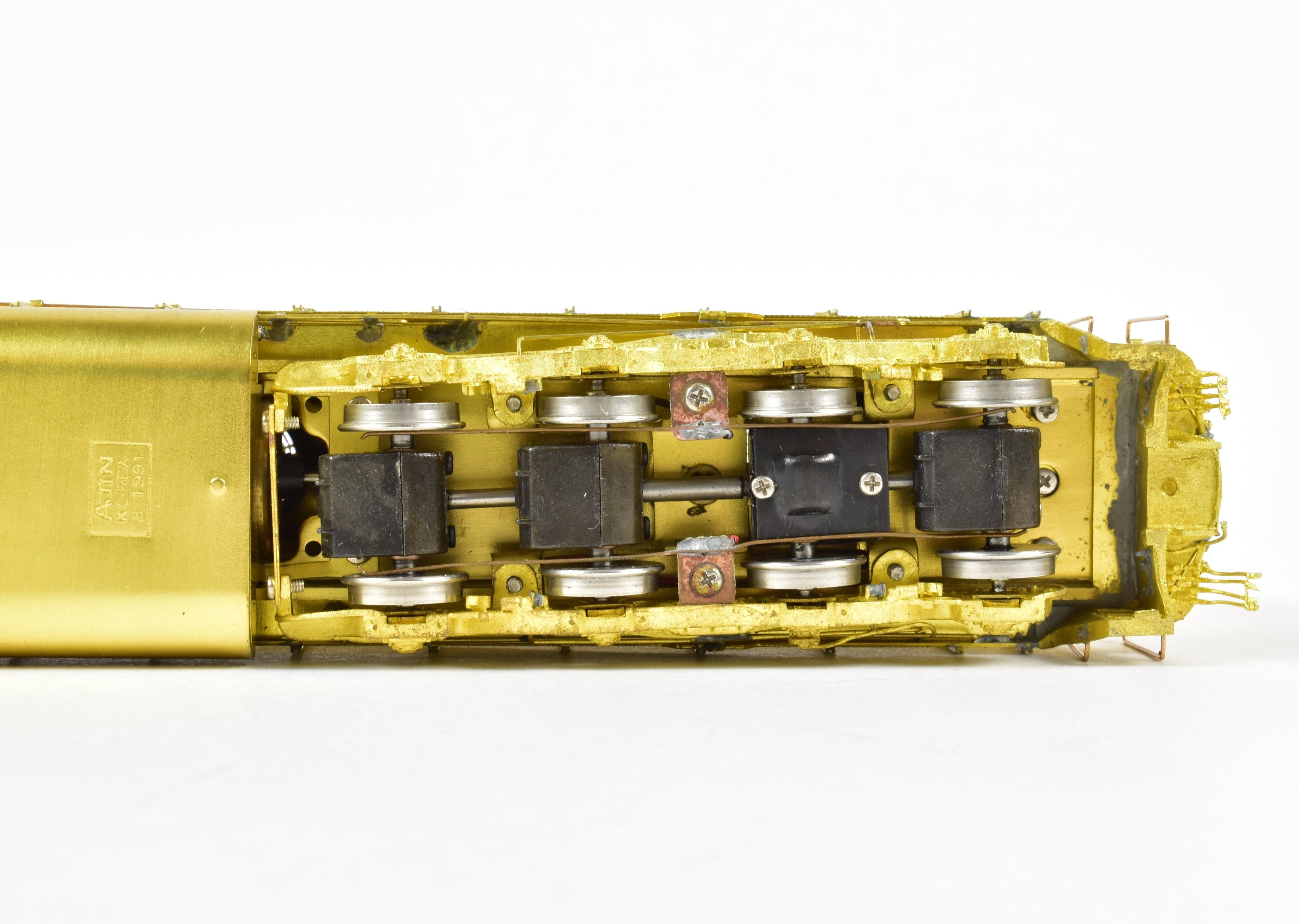 HO Scale Brass Locomotive Model by Overland Models, Inc. - Original Version of EMD DD - 35B for Southern Pacific and Union Pacific Railroads