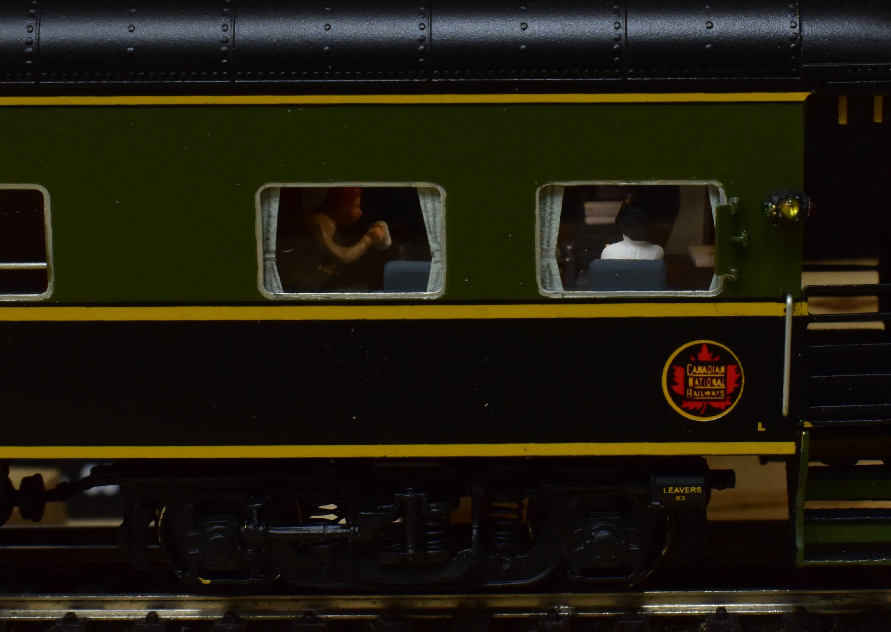 RARE! HO Brass CON W&R Enterprises CN Canadian National Bonaventure 91 Pro Painted with Interior