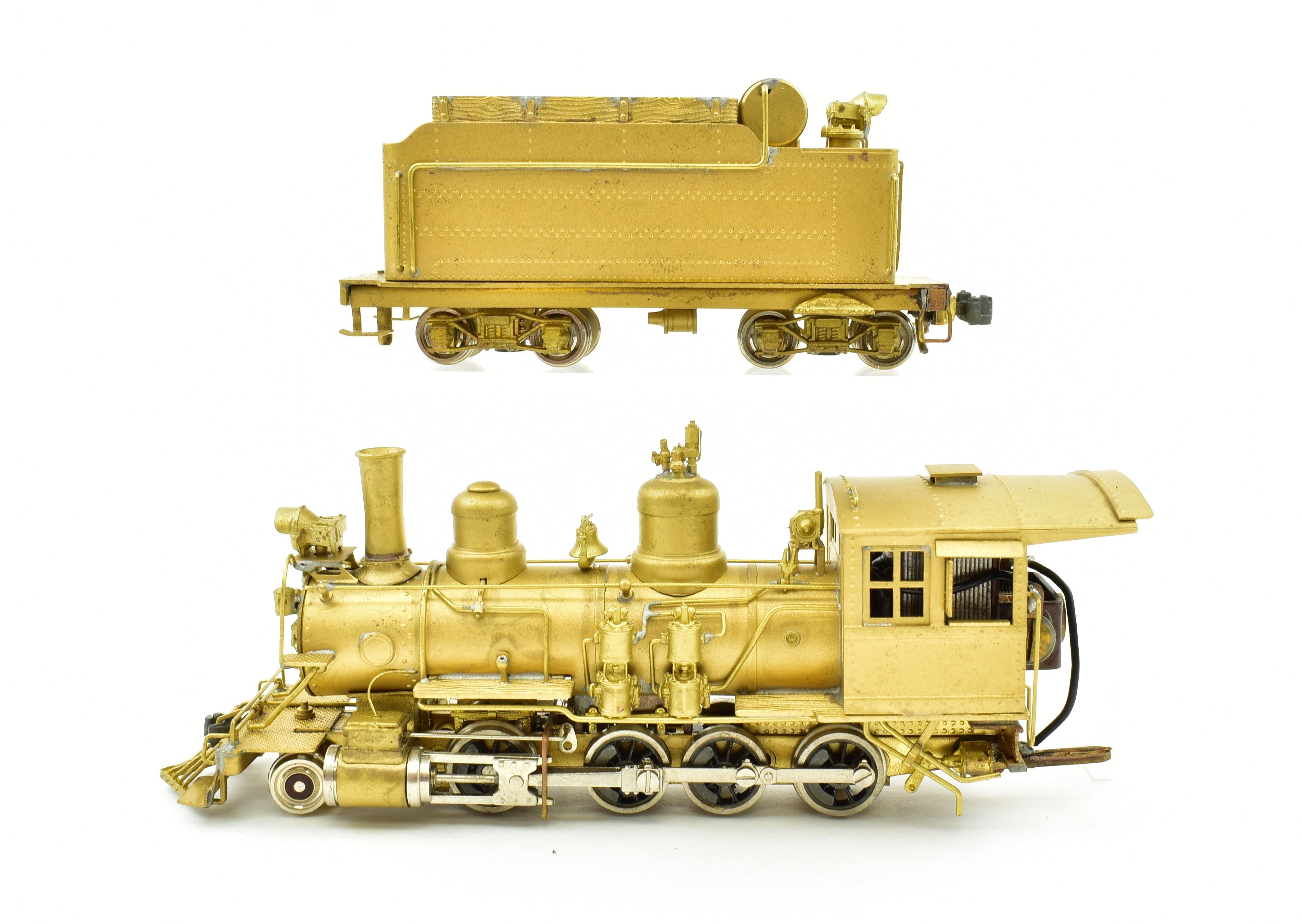 HOn3 Scale Brass Model Train - Balboa Denver & Rio Grande Western C-19 2-8-0 Locomotive #340