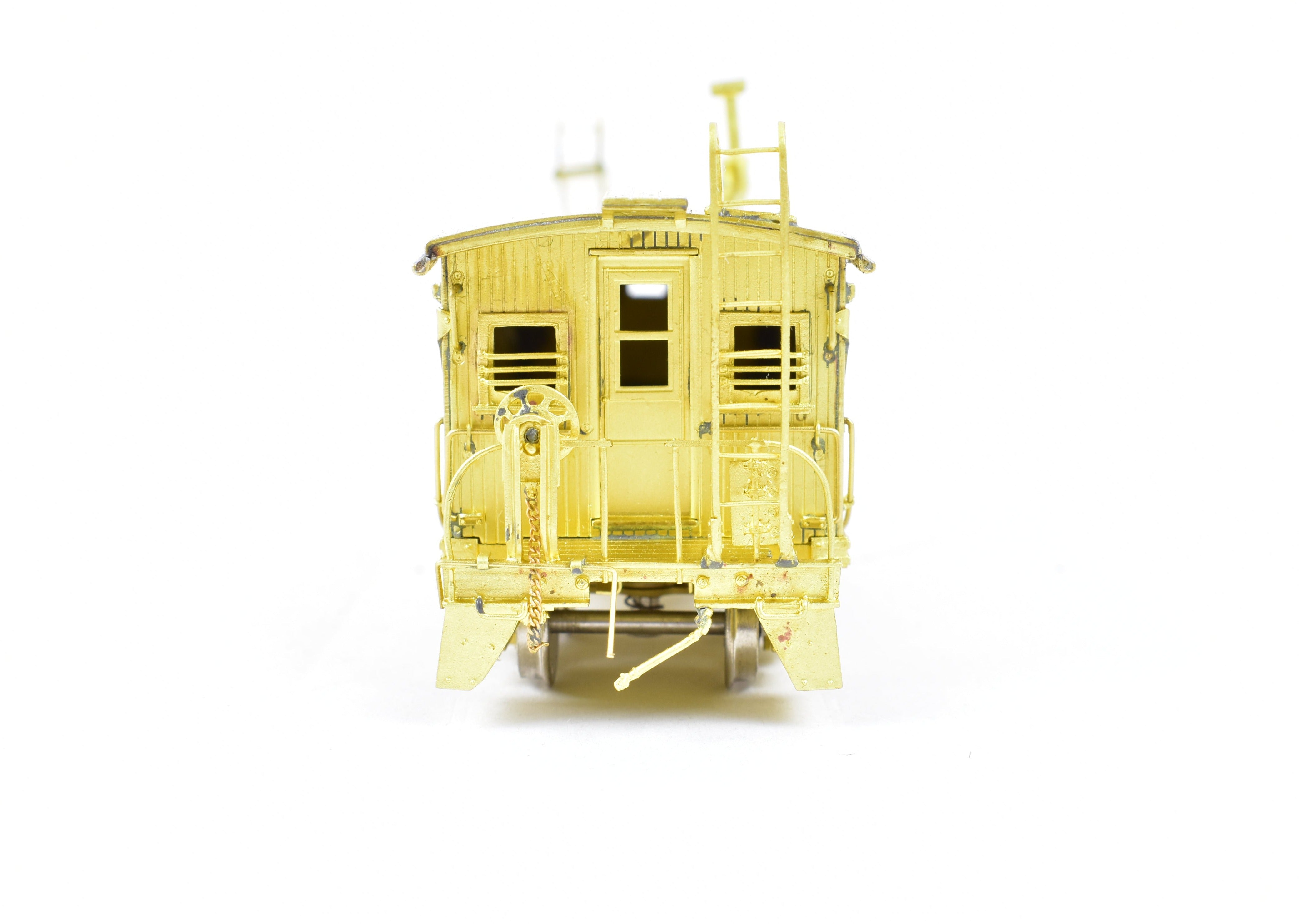 HO Scale Brass OMI - Overland Models, Inc. Delaware & Hudson (D&H) Wood Sheath Transfer Caboose without Cupola Model Train