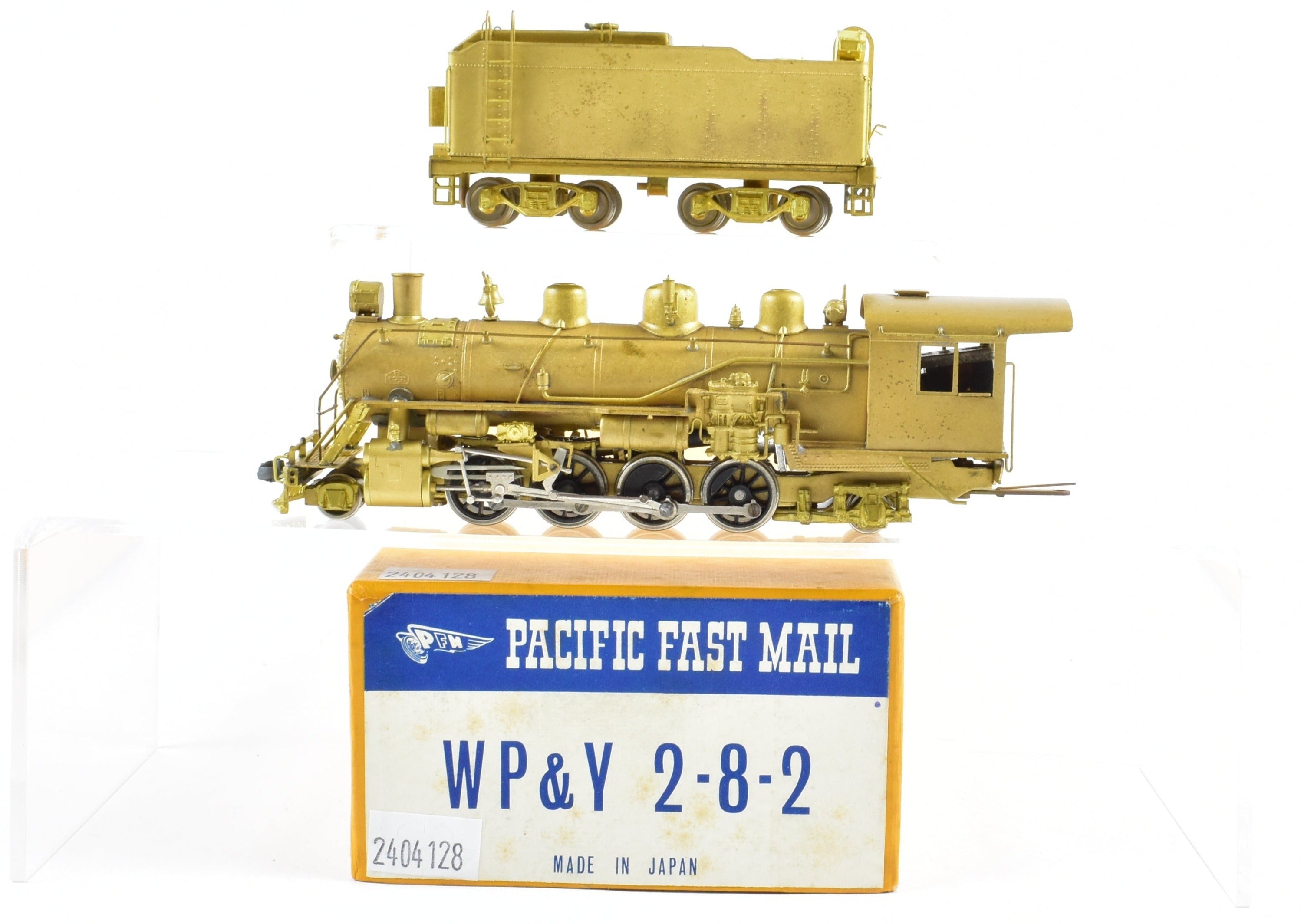 HOn3 Brass PFM - White Pass & Yukon Railway 2-8-2 Mikado Pacific Fast Mail Model