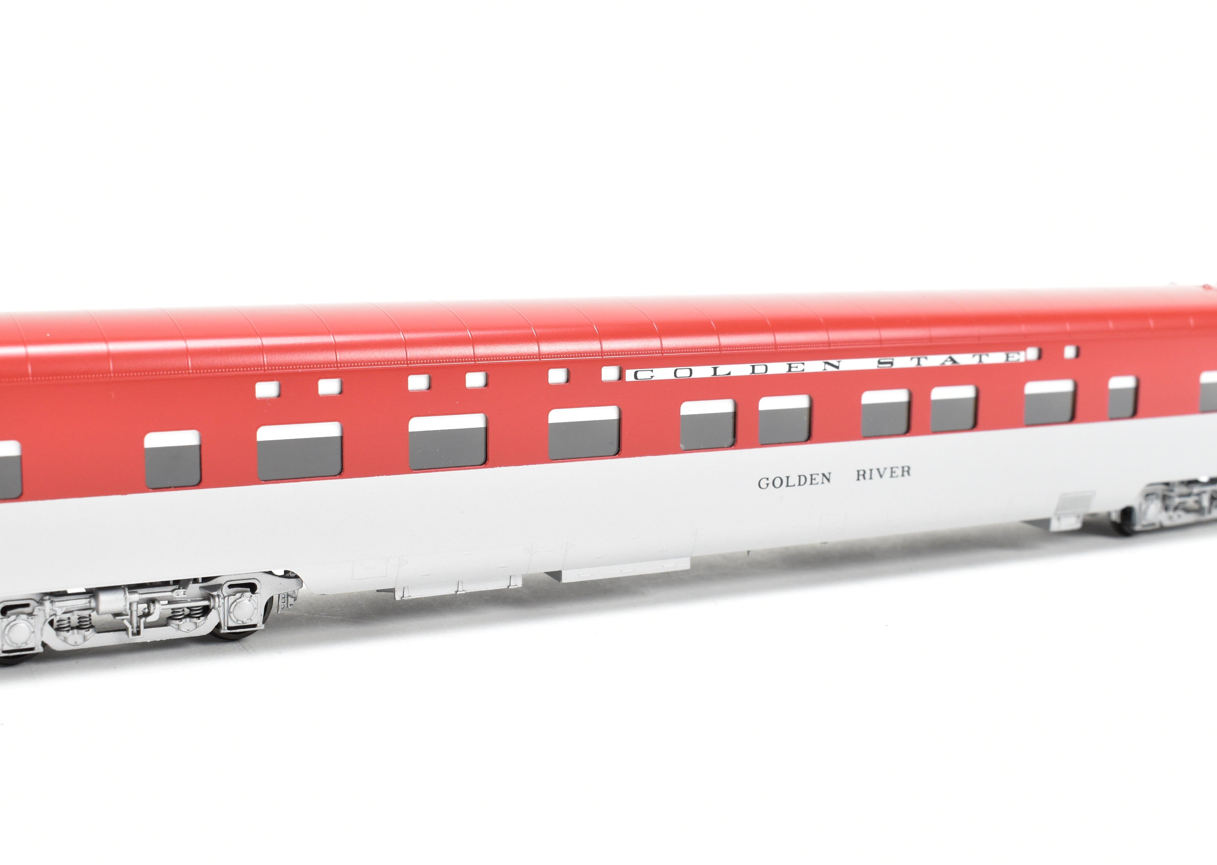 HO Scale Brass Challenger Imports CRI&P/SP 10-Car Passenger Train Set Factory Painted - Incomplete, Rock Island and Southern Pacific Golden State Edition