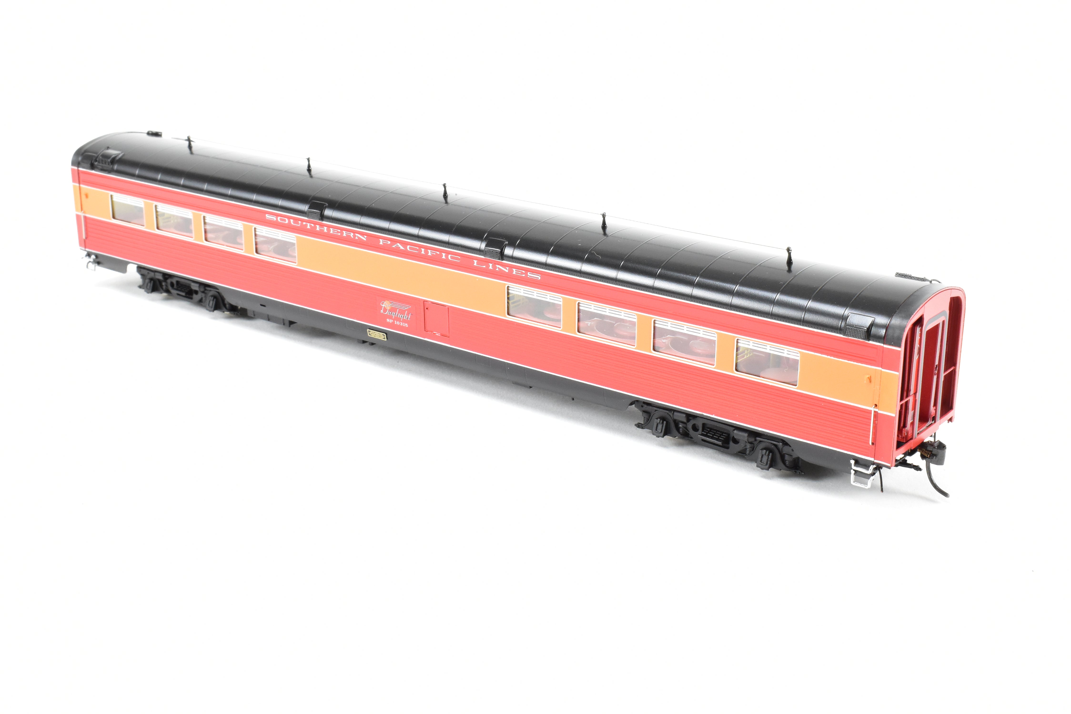 HO Scale Brass Tavern Car - 1941 Southern Pacific Morning Daylight #10315 by Challenger Imports