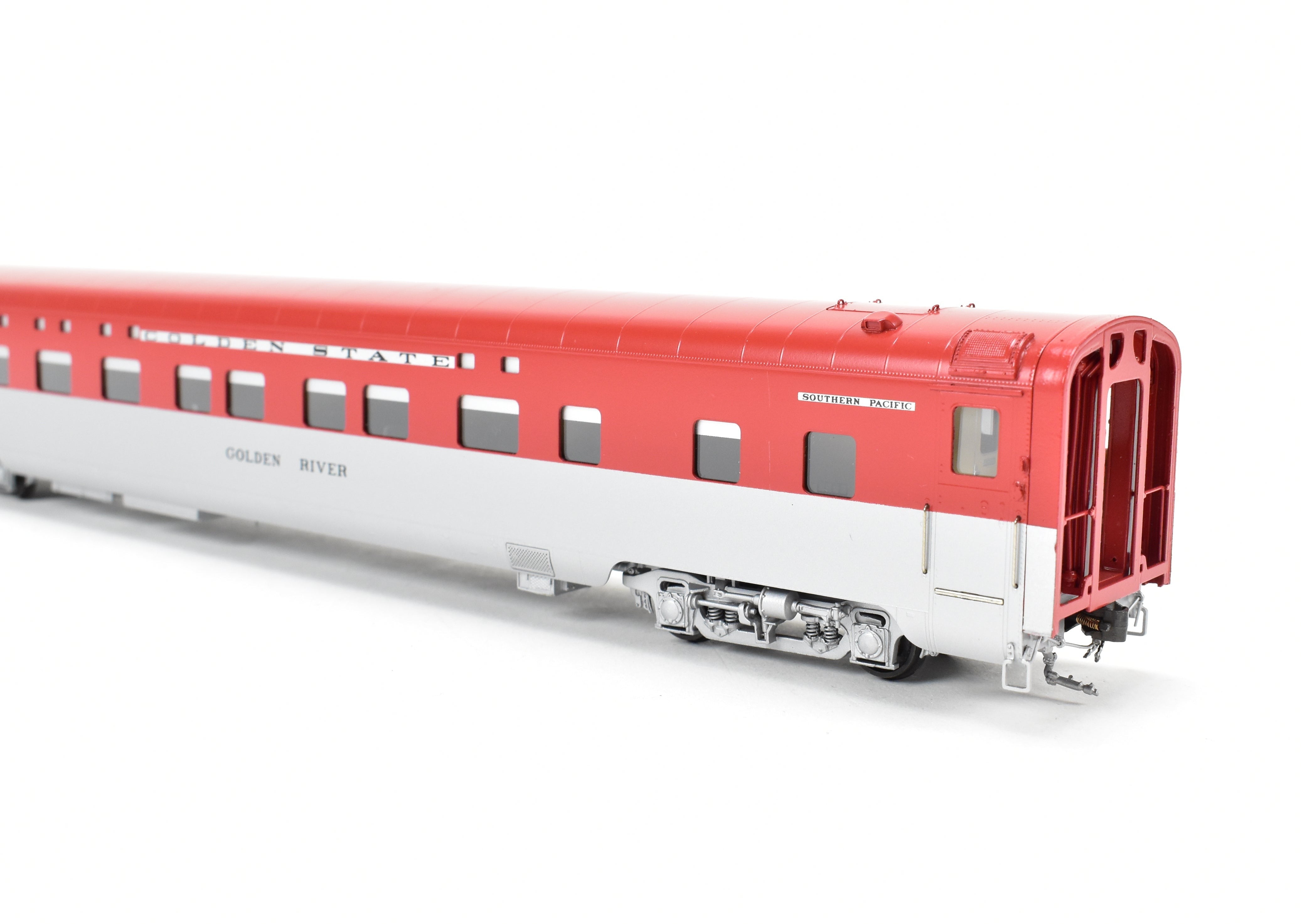 HO Scale Brass Challenger Imports CRI&P/SP 10-Car Passenger Train Set Factory Painted - Incomplete, Rock Island and Southern Pacific Golden State Edition