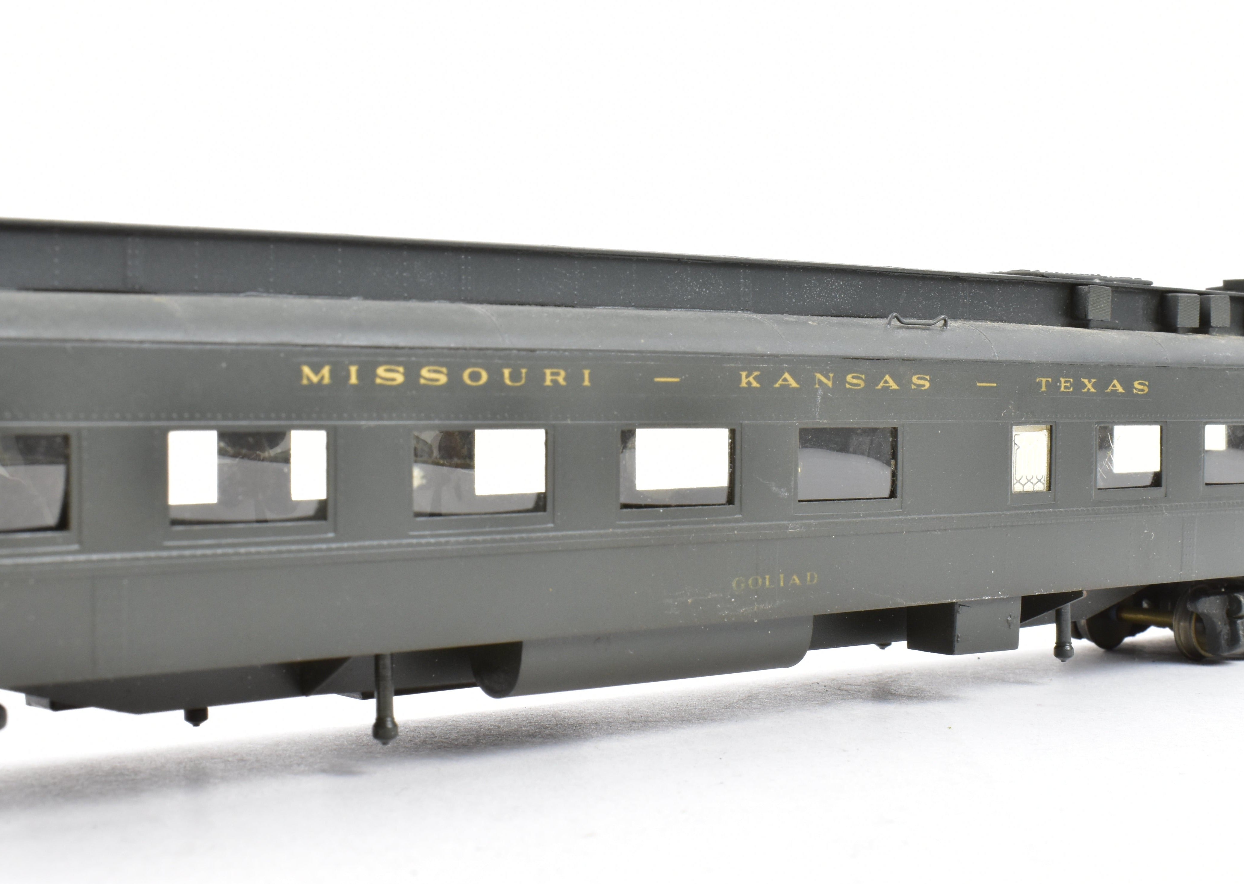 HO Scale Brass Hallmark Models Custom Painted Missouri Kansas Texas Katy Diner Model Train Car