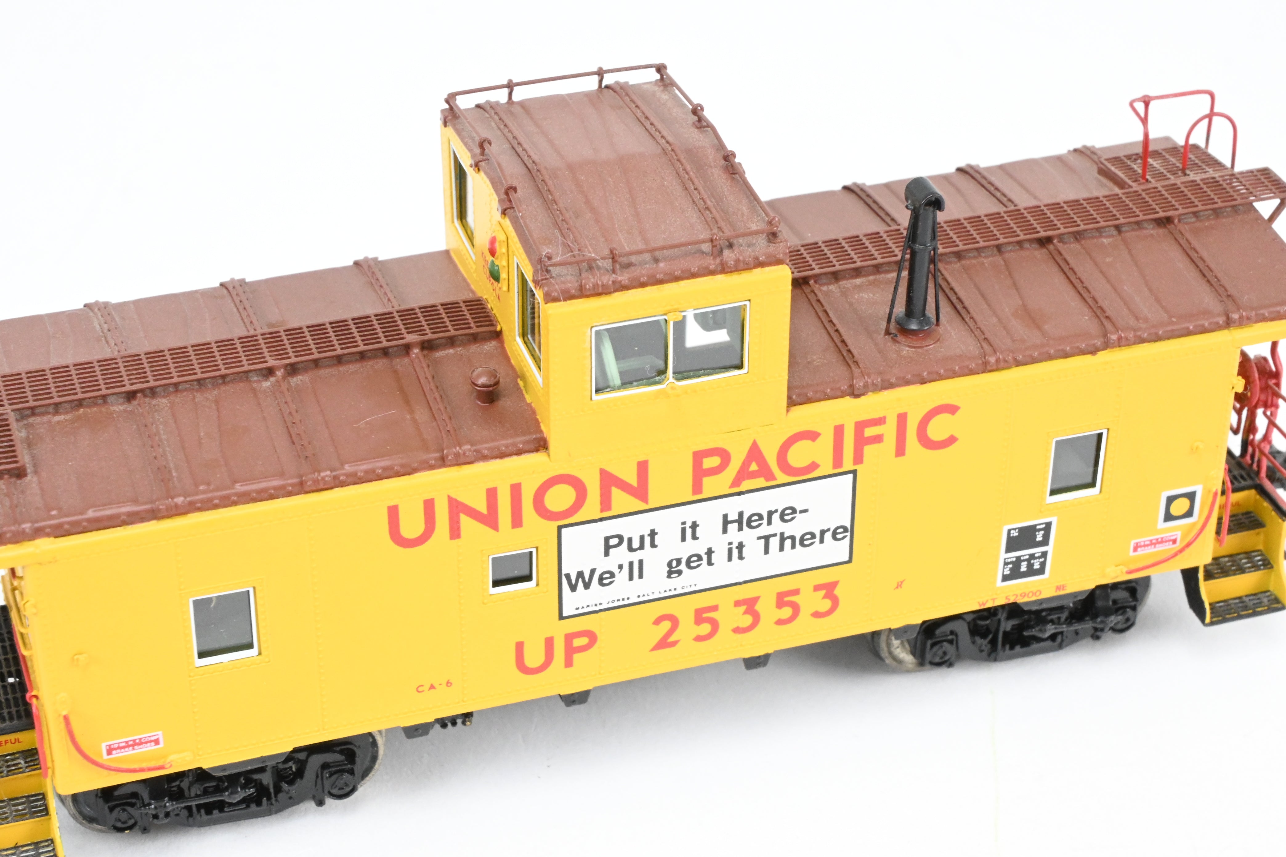 HO Scale Brass Union Pacific CA-6 Caboose FP No. 25353 by OMI