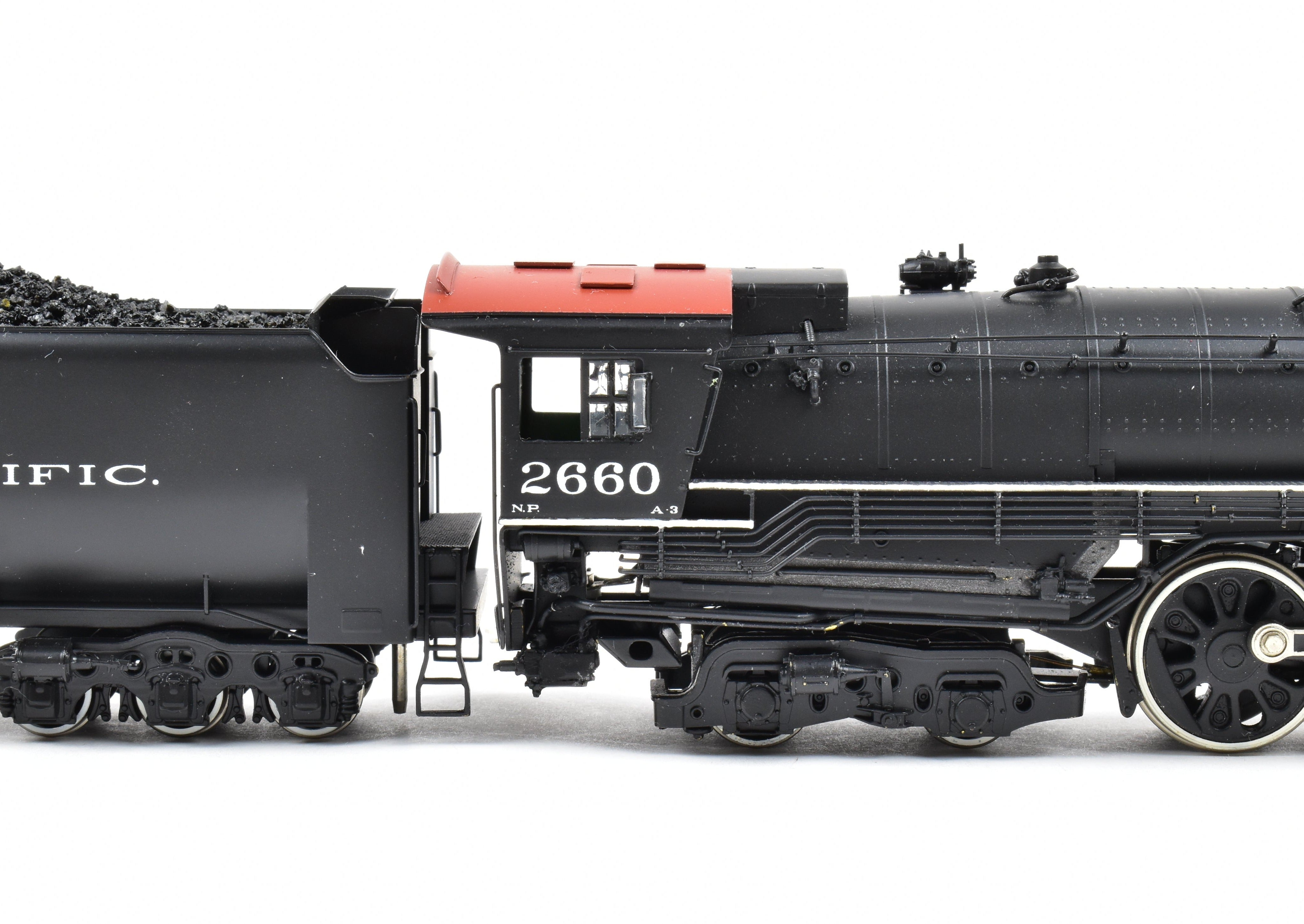 HO Scale Brass PFM - Fujiyama Northern Pacific 4-8-4 Class A-3 Pro-Painted Crown No. 2660