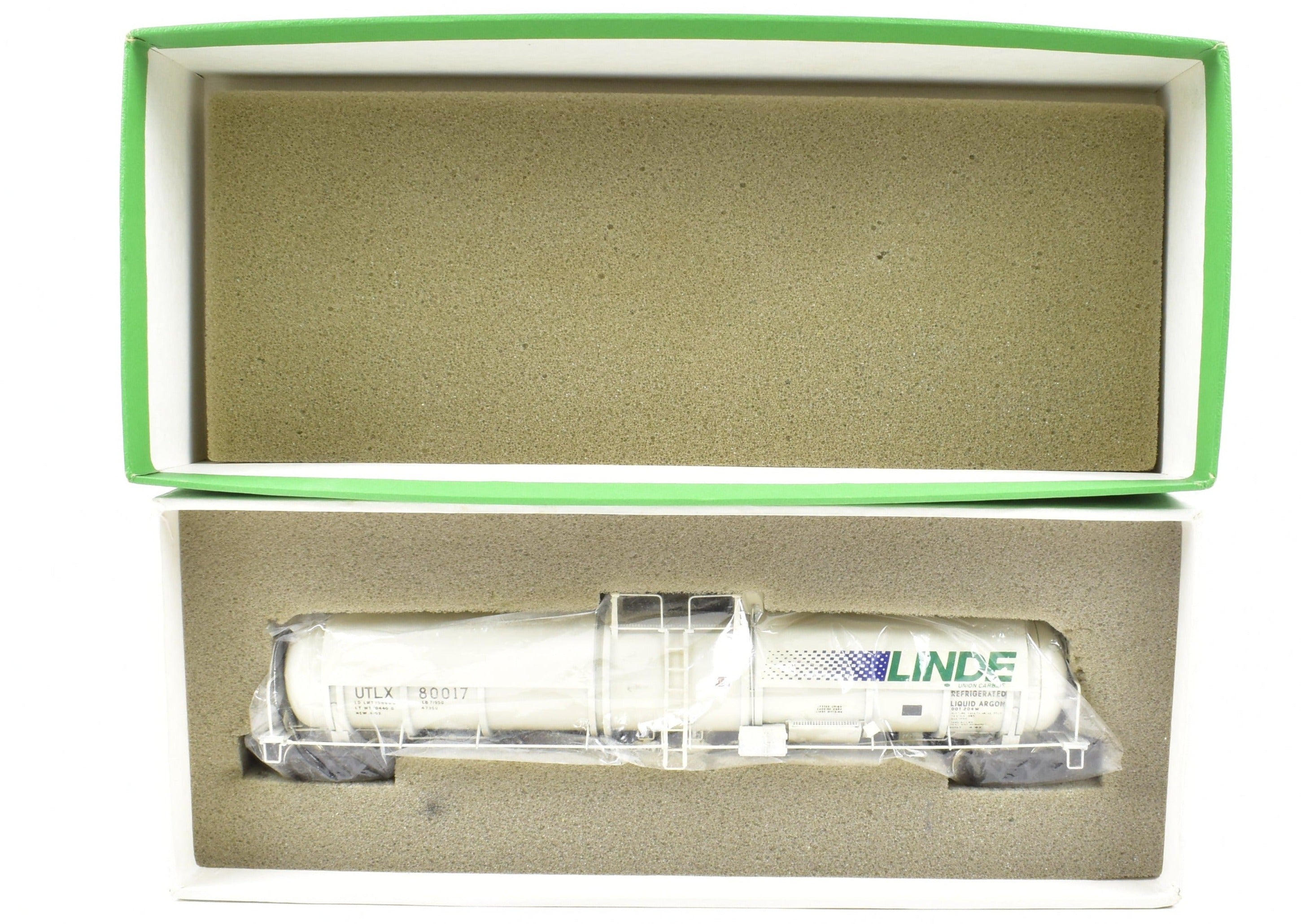 HO Brass OMI Overland Models Liquid Argon Tank Car #80017