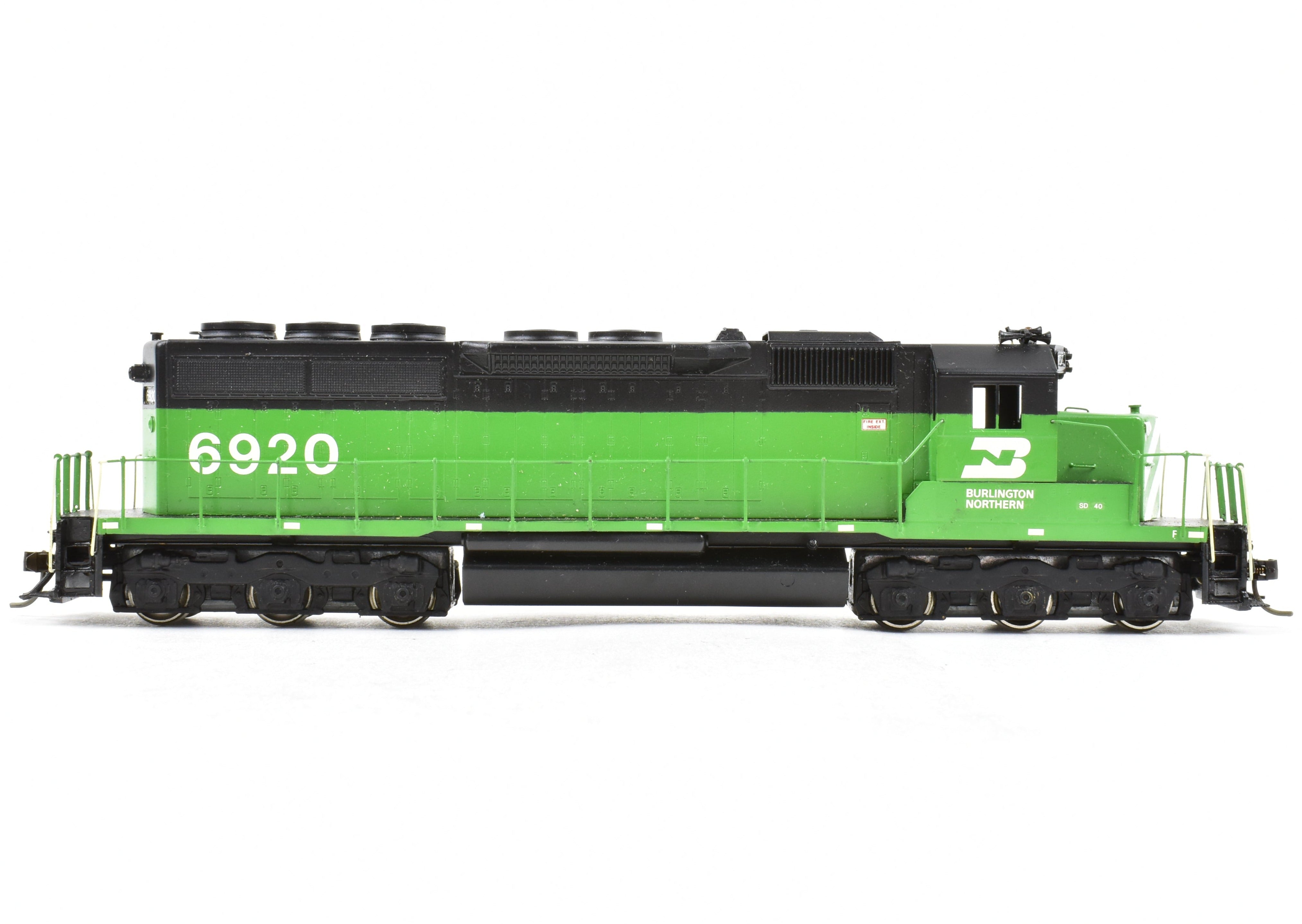 Custom Painted HO Brass Alco Models BN - Burlington Northern EMD SD40 Diesel