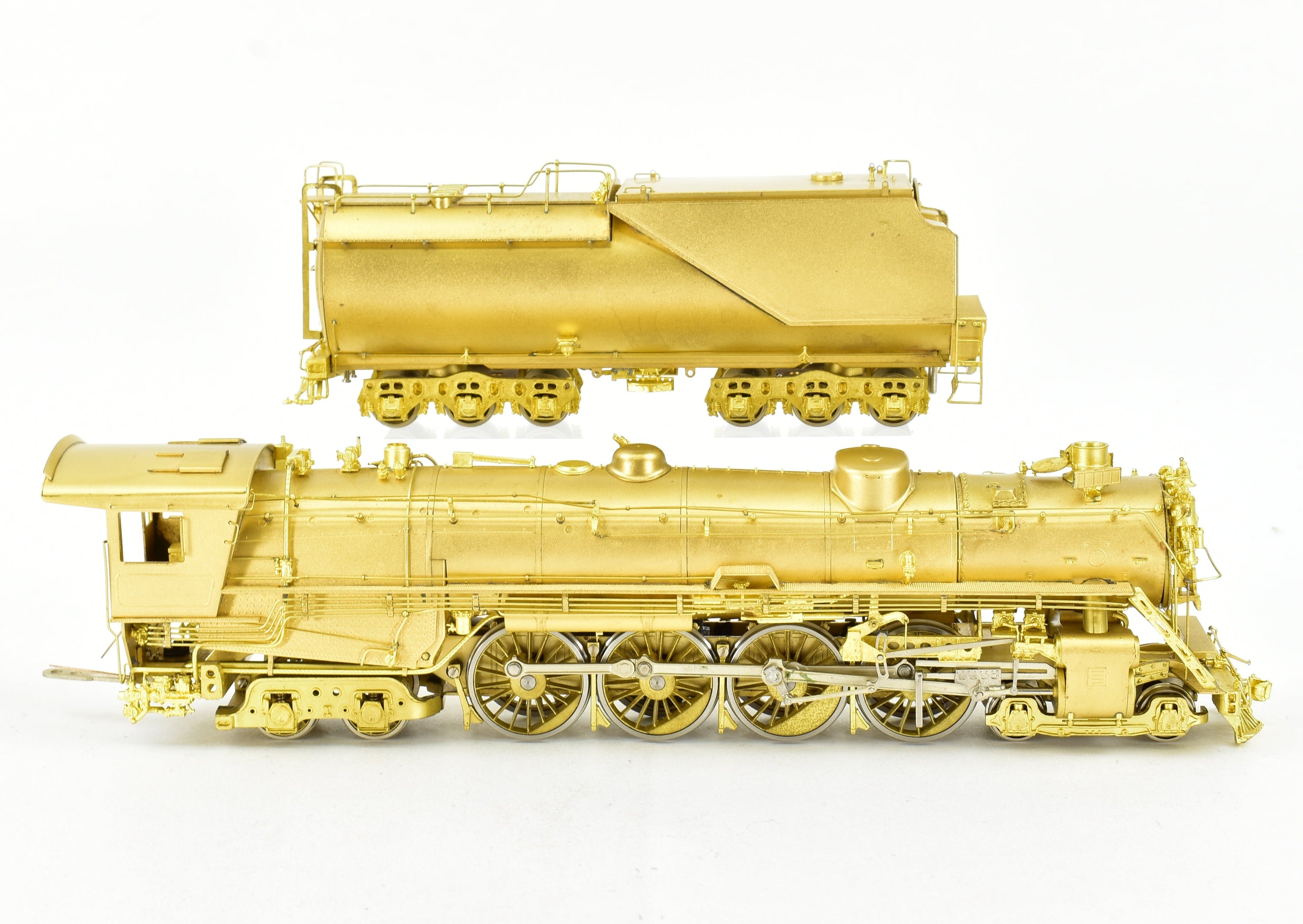 HO Scale Brass Model Train - Oriental Limited Great Northern 4-8-4 Class S-2 Open Cab