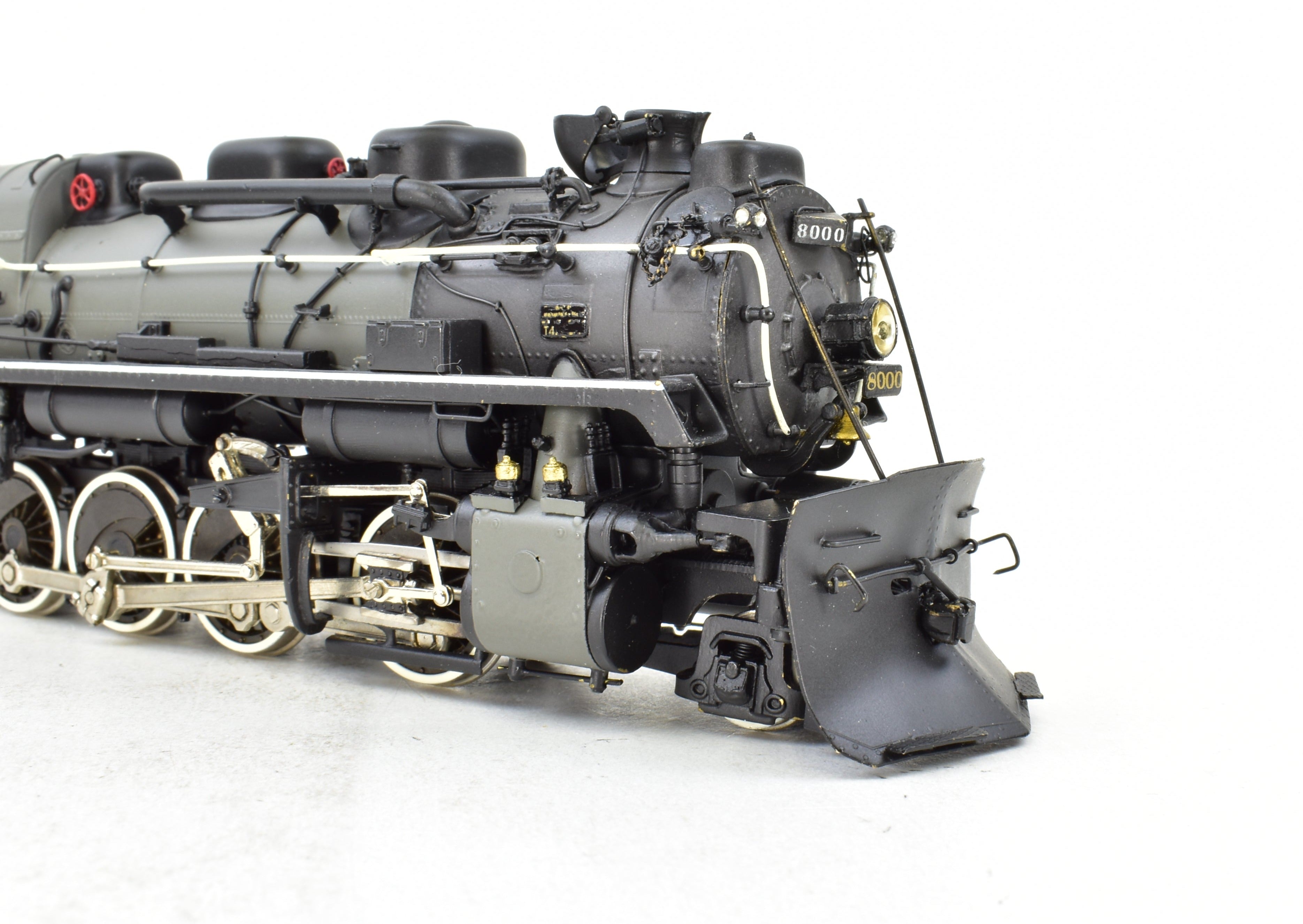 HO Scale Brass Canadian Pacific Railway T4a 2-10-4 Locomotive Model - Totem Models, CP No. 8000