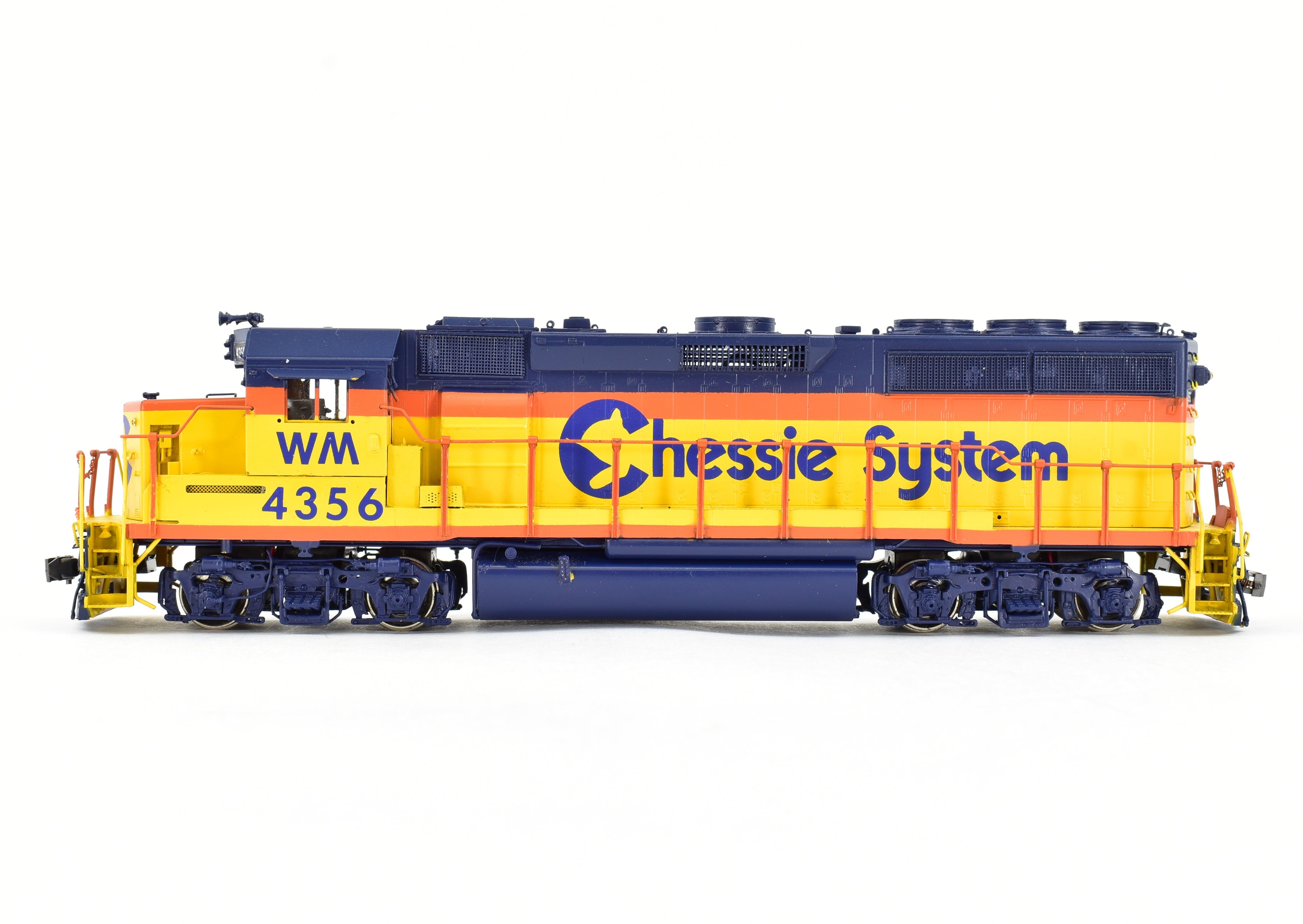 HO Scale Brass OMI Western Maryland Chessie System GP40-2 Factory Painted #4356