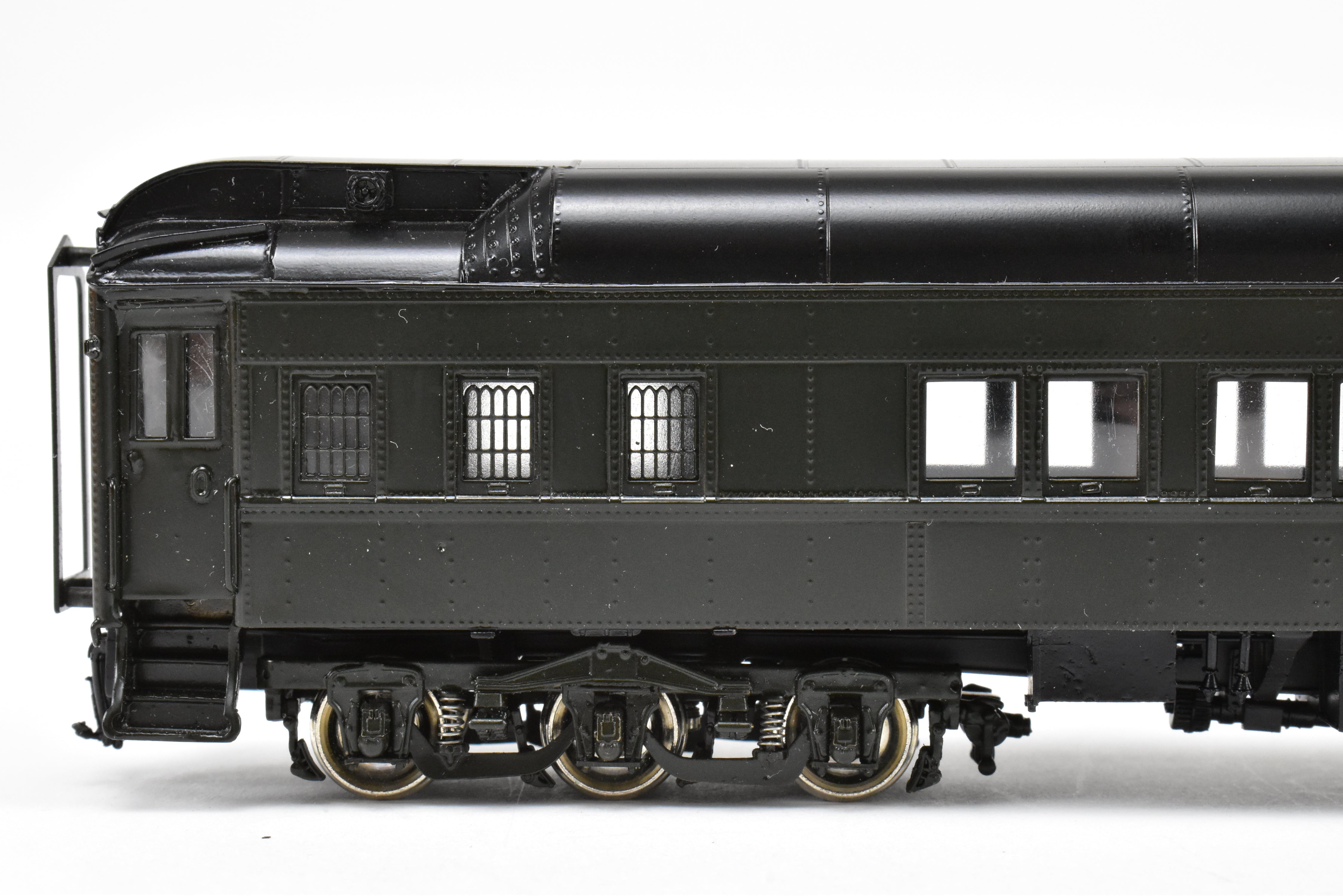 HO Scale Brass Precision Scale Co. (PSC) Pullman 80-Foot Sleeper Heavyweight 16-Section Tourist Car Plan 2412 with Factory-Painted Air