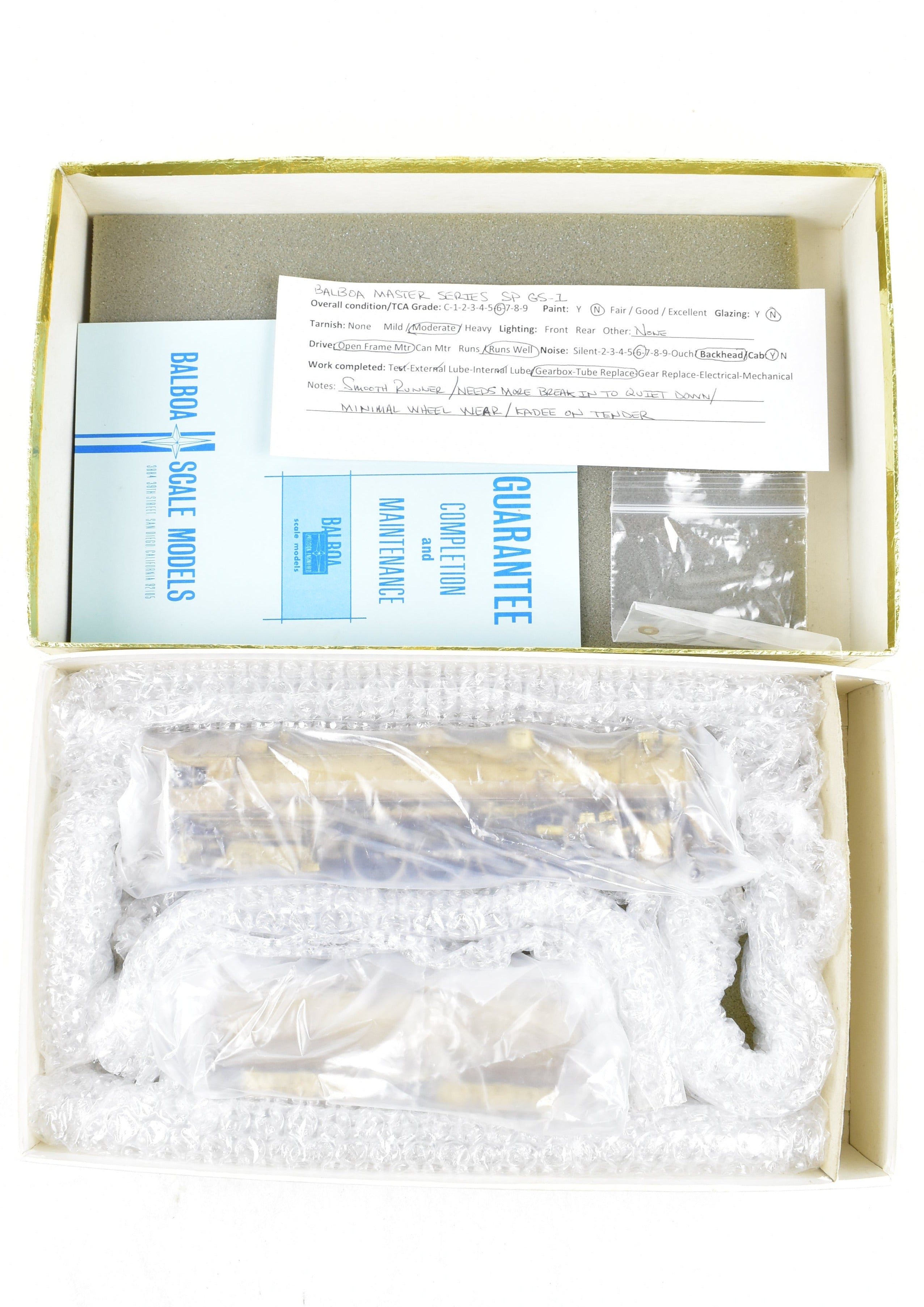 HO Scale Brass Balboa Southern Pacific GS - 1 4 - 8 - 4 Model