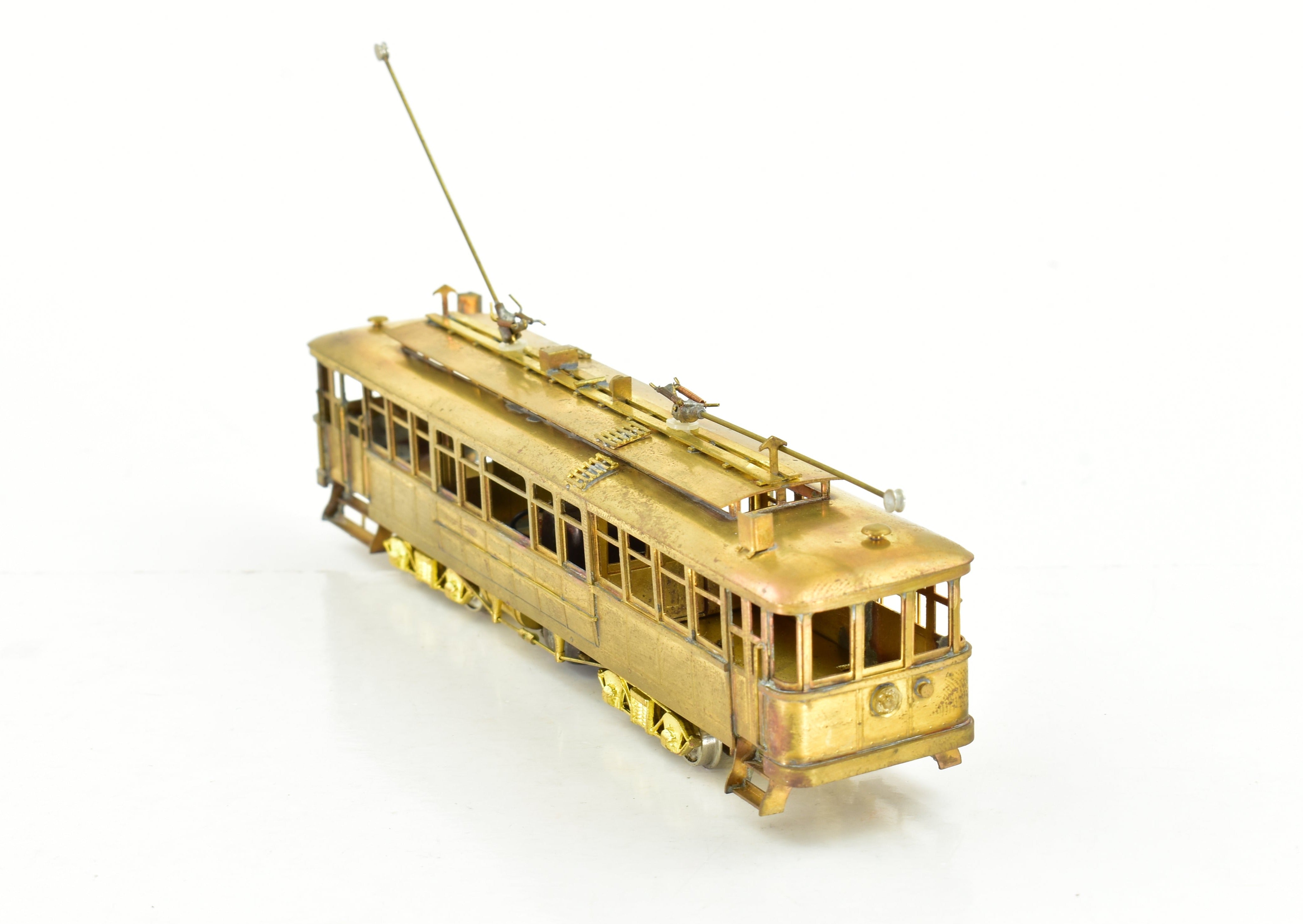 1970 HO Scale Brass Los Angeles Railway Type B-1 Streetcar by S. Soho & Co (AS-IS)