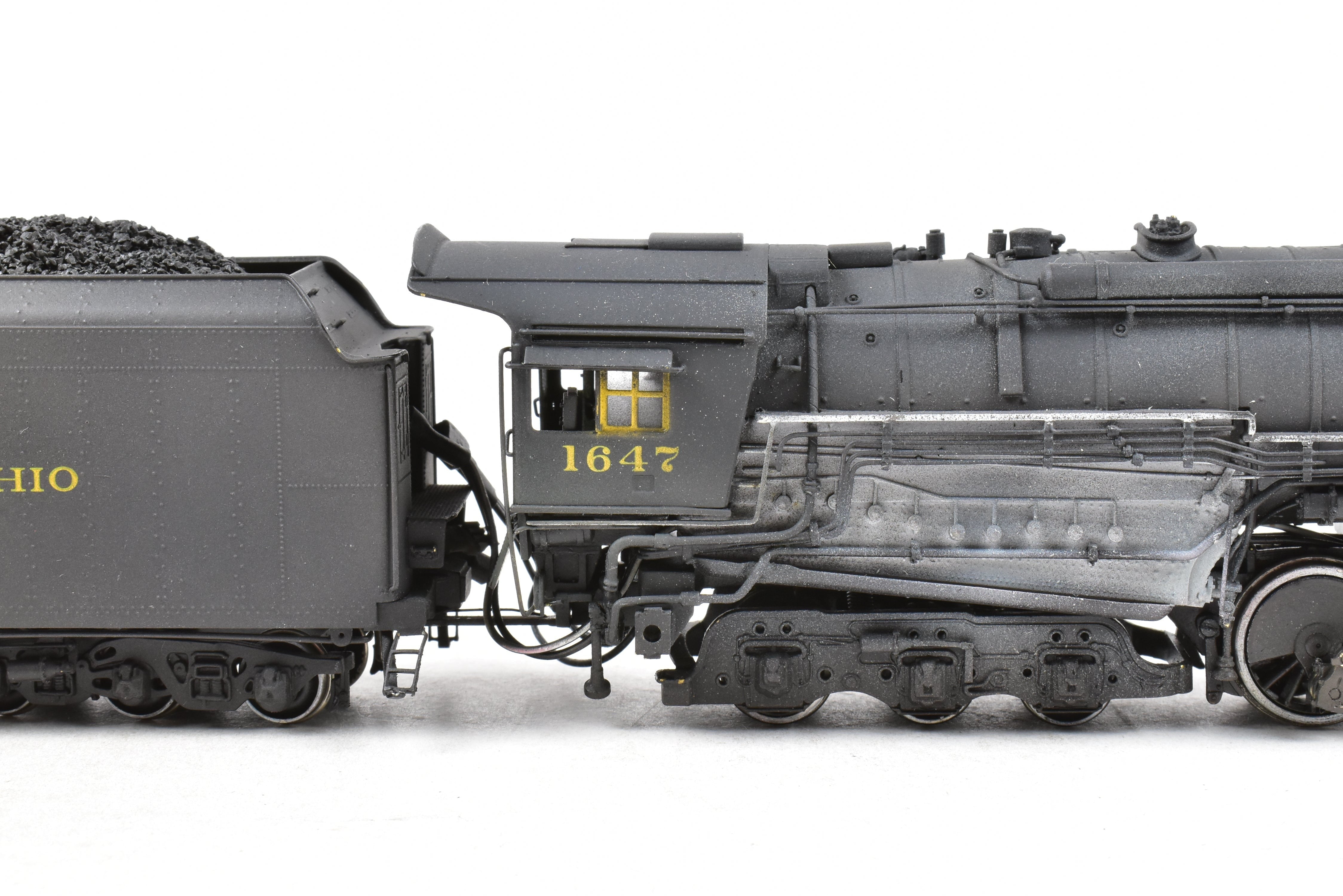 HO Brass Key Imports C&O Chesapeake & Ohio 2-6-6-6 Allegheny #1647 DCC Sound Model