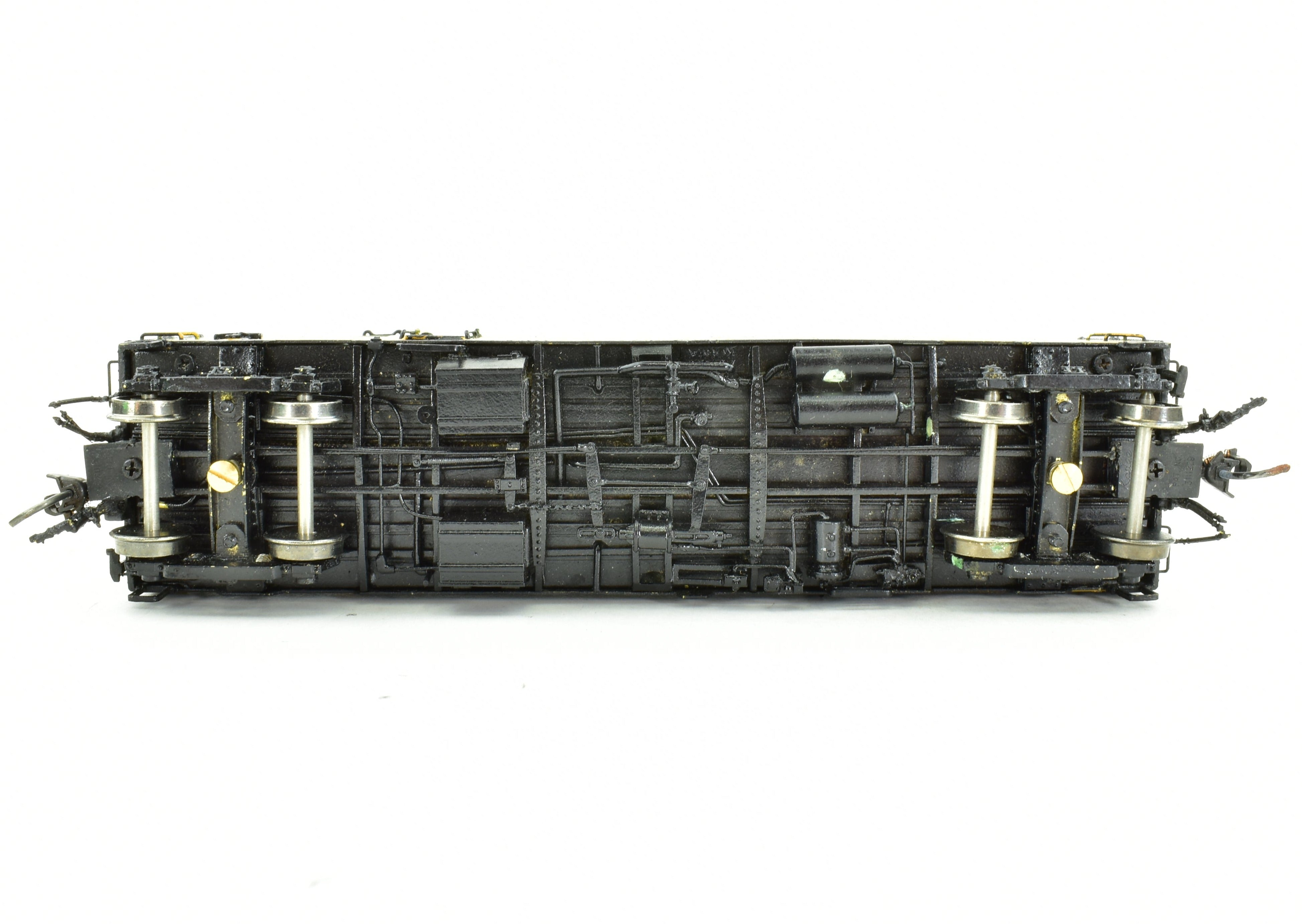 HO Scale Brass OMI - Overland Models, Inc. Custom - Painted Steam Heater Car for Canadian National Railway (CNR)