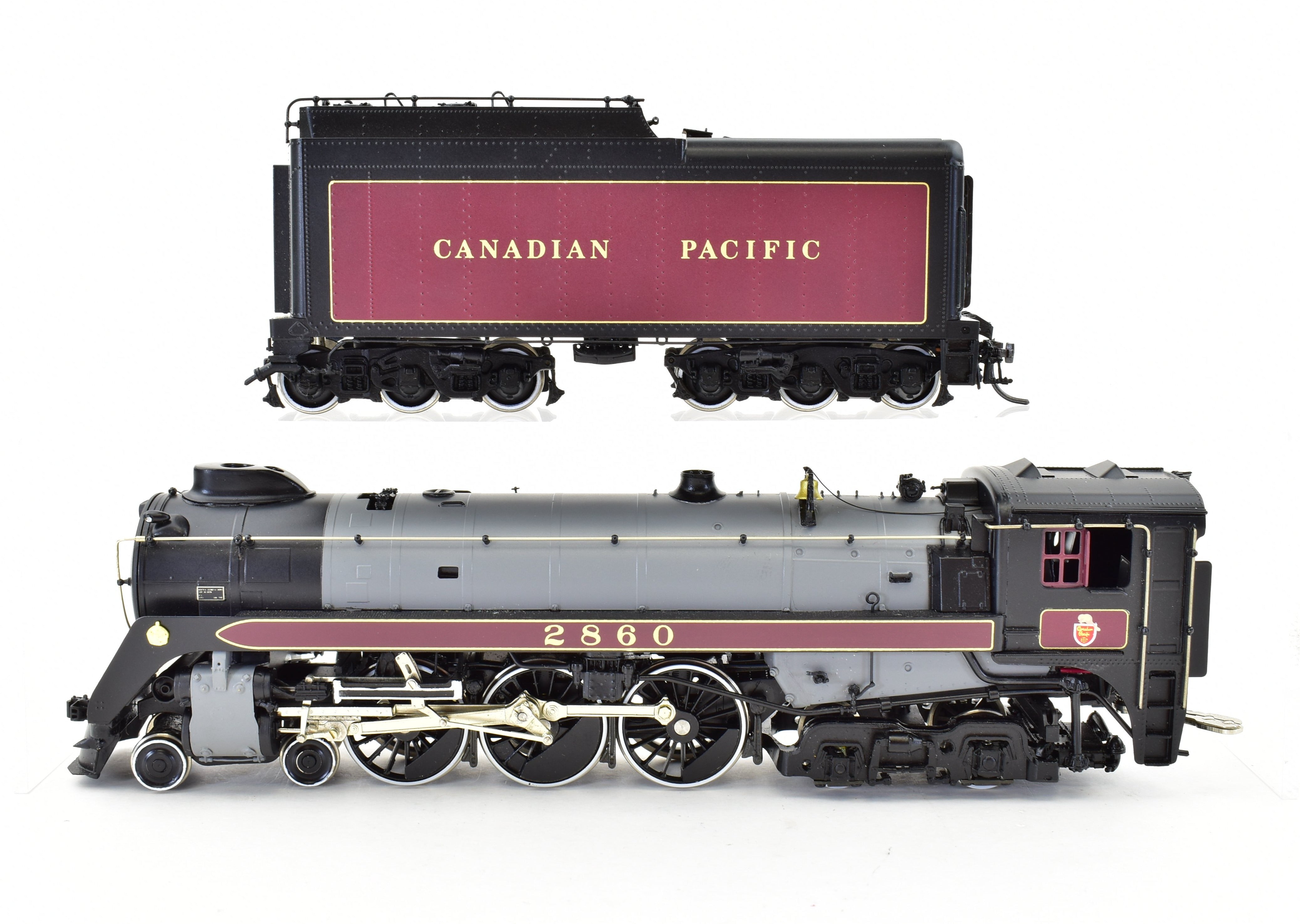 HO Scale Brass PFM Van Hobbies Canadian Pacific 4-6-4 Royal Hudson Model