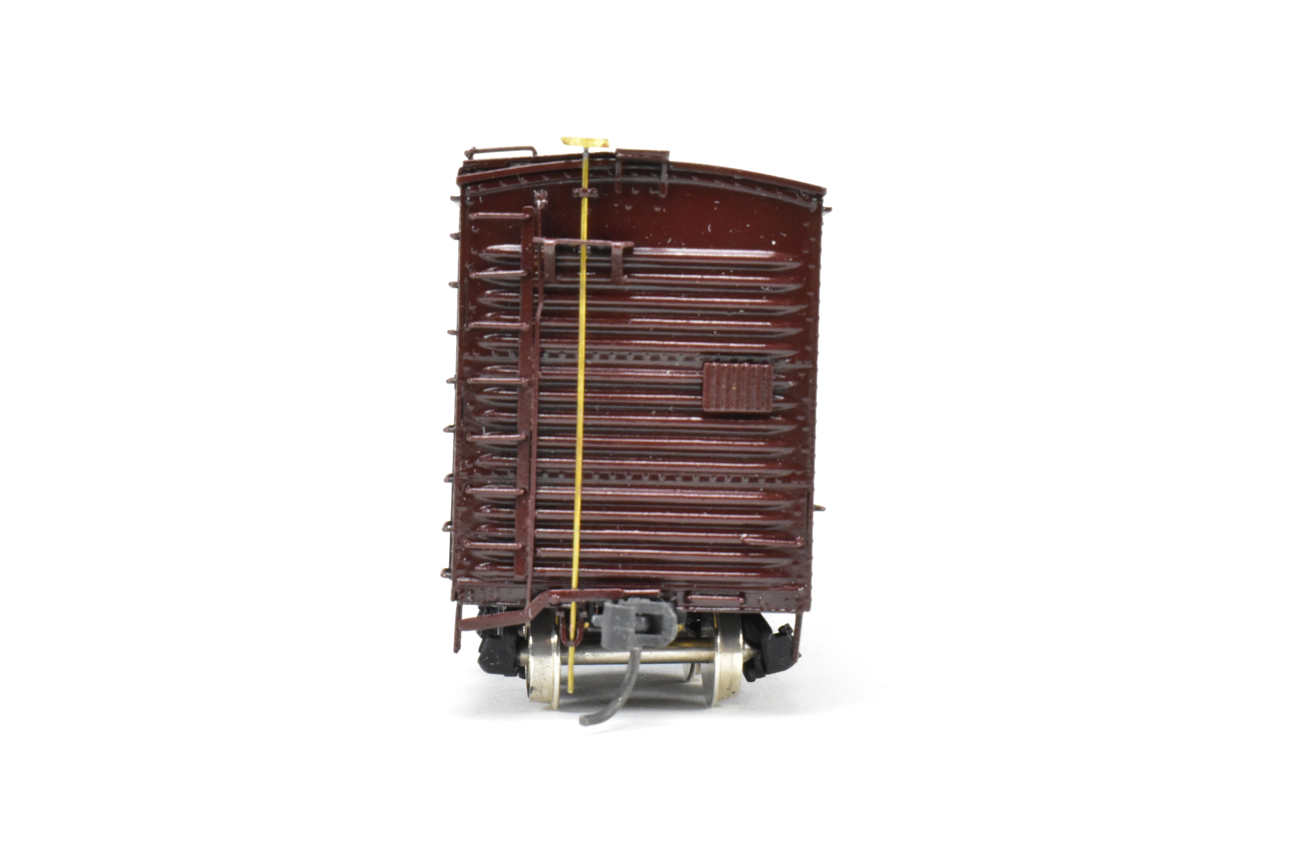 HO Brass OMI UP Union Pacific 50' Auto Boxcar, Custom Red, No Lettering