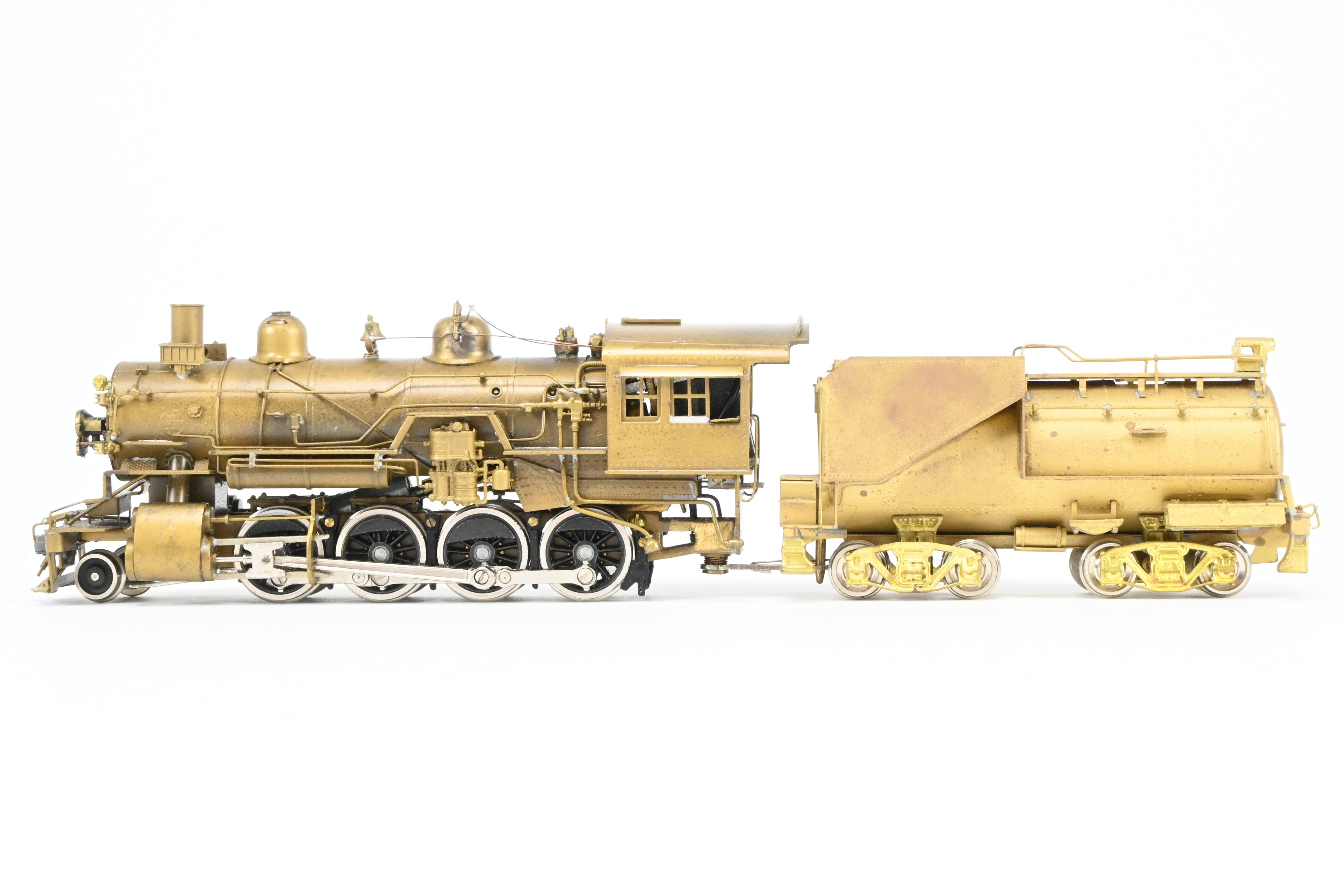 HO Scale Brass PFM United UP Union Pacific 2-8-0 Model with Aftermarket Tender
