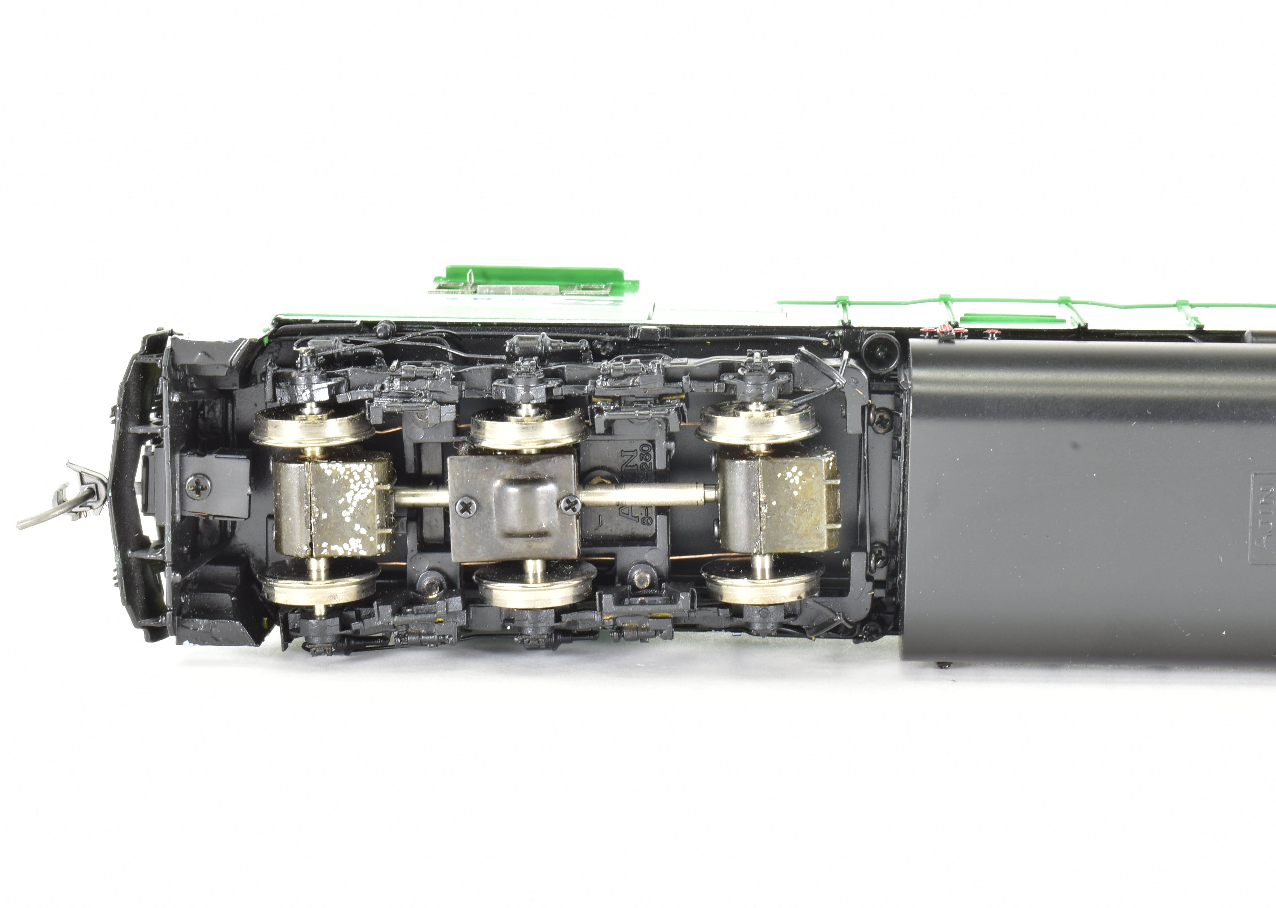 HO Scale Brass BN SD60MAC FP No. 9502 by Overland Models with HTCR Trucks