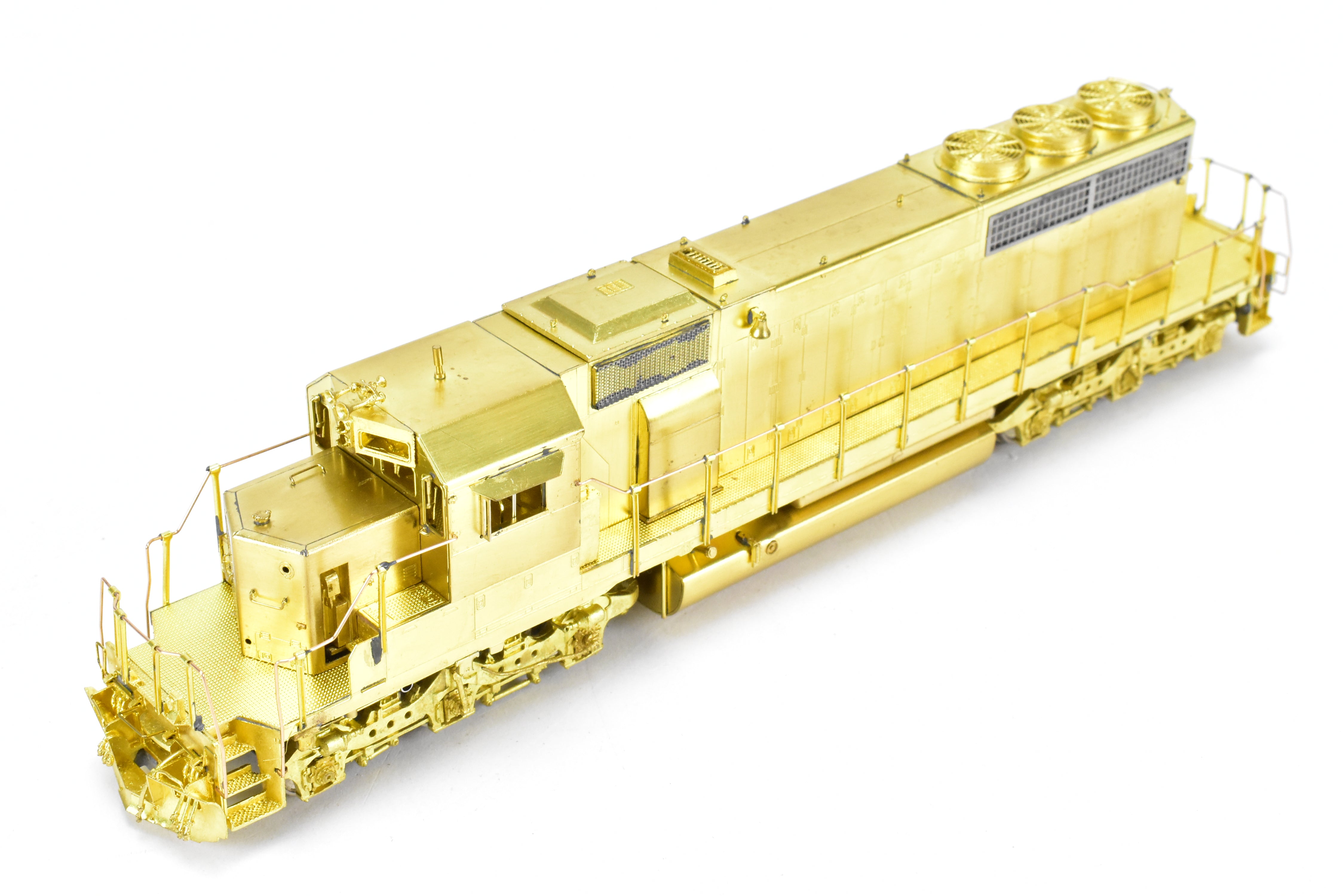 HO Scale Brass Model Train - Overland Models Inc. (OMI) Missouri Pacific EMD SD40-2 Locomotive without Dynamic Brakes and with Early Radiator Screens