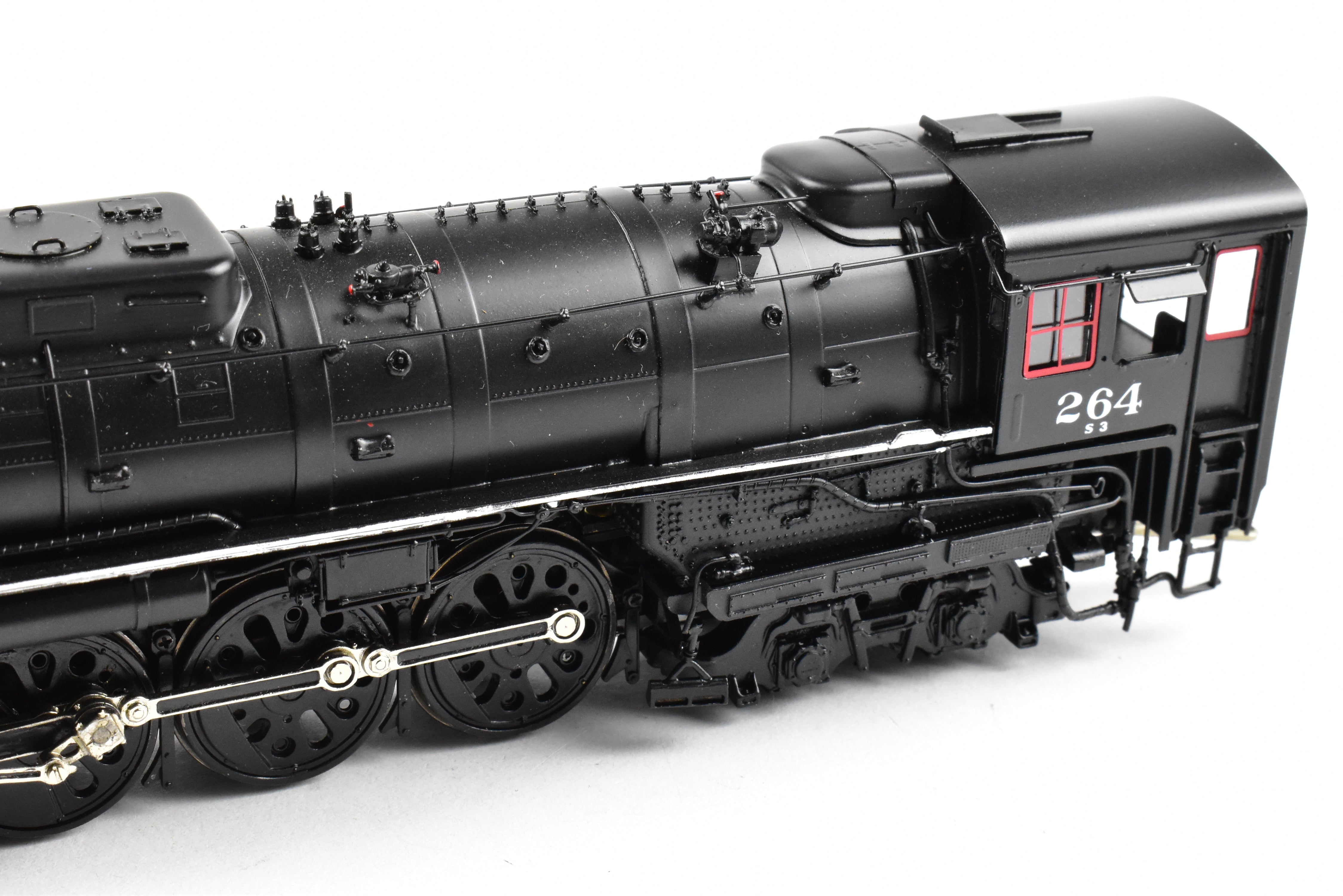 HO Brass OMI MILW S-3 4-8-4 Round Boiler Front FP No. 264 by Overland Models