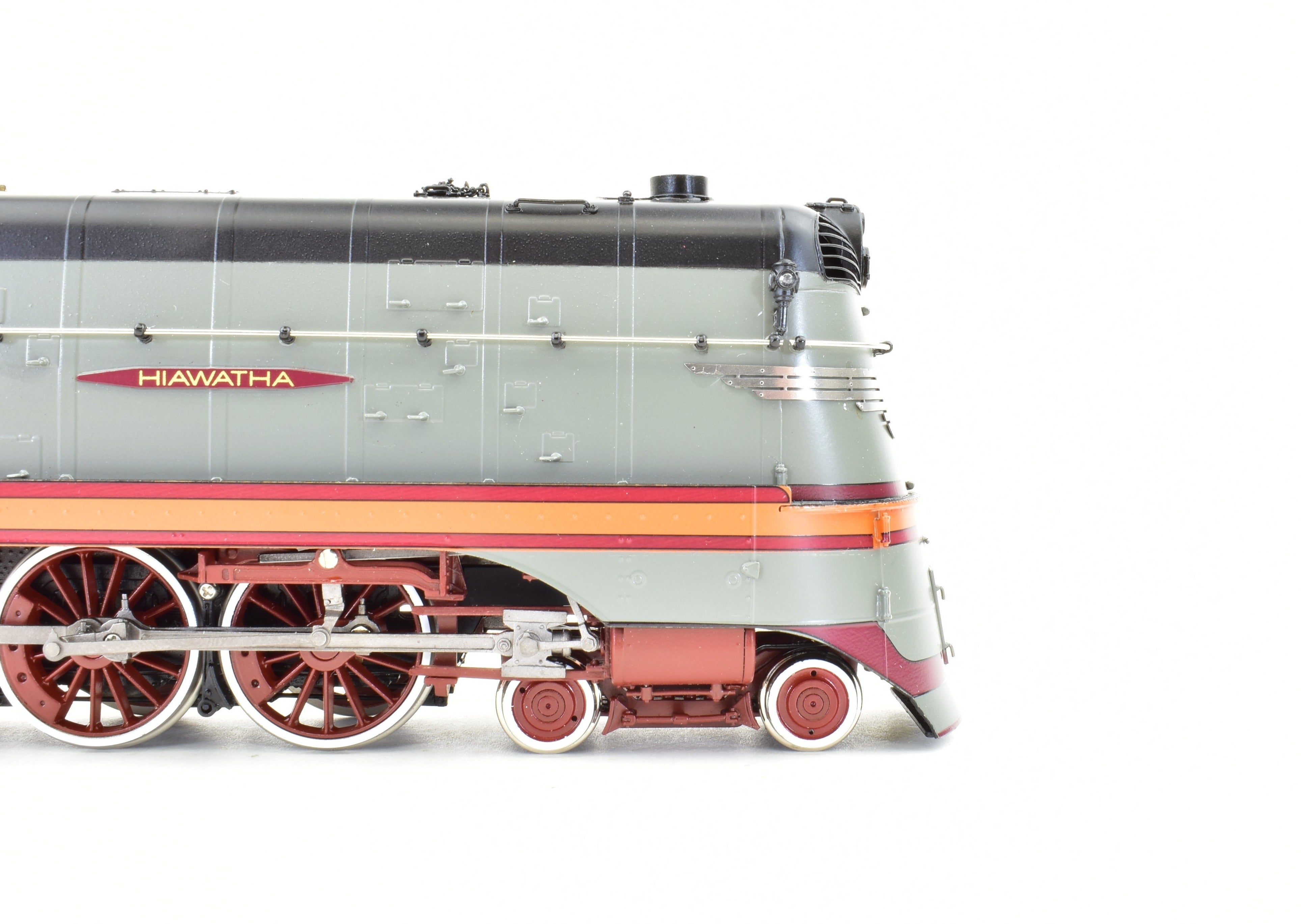HO Scale Brass Precision Scale Co. Milwaukee Road 4-6-0 G-6PS Cut Skirt FP #10 Model