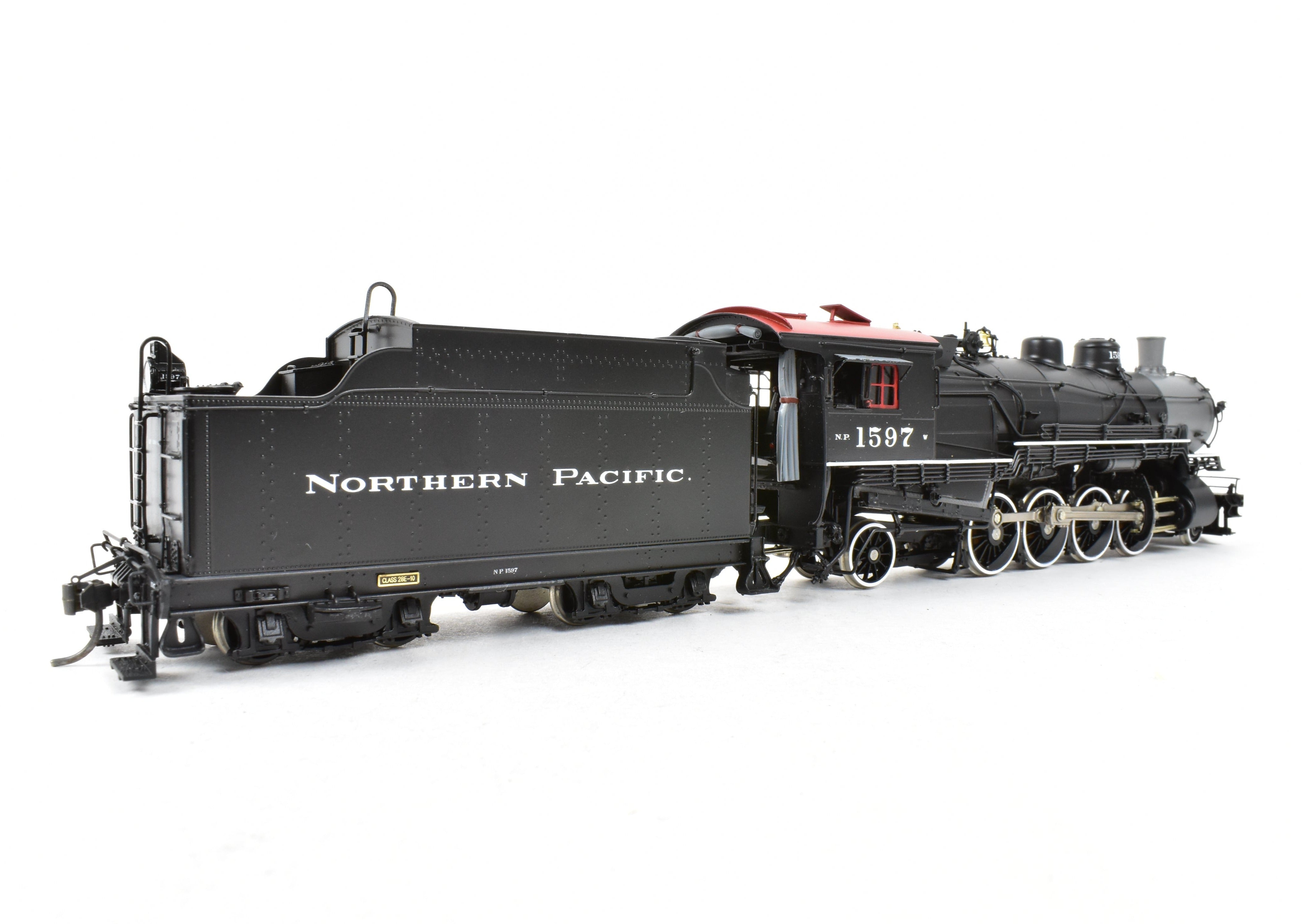 HO Scale Brass W&R Enterprises NP Northern Pacific Class W 2-8-2 Ver 1A Factory Painted #1597