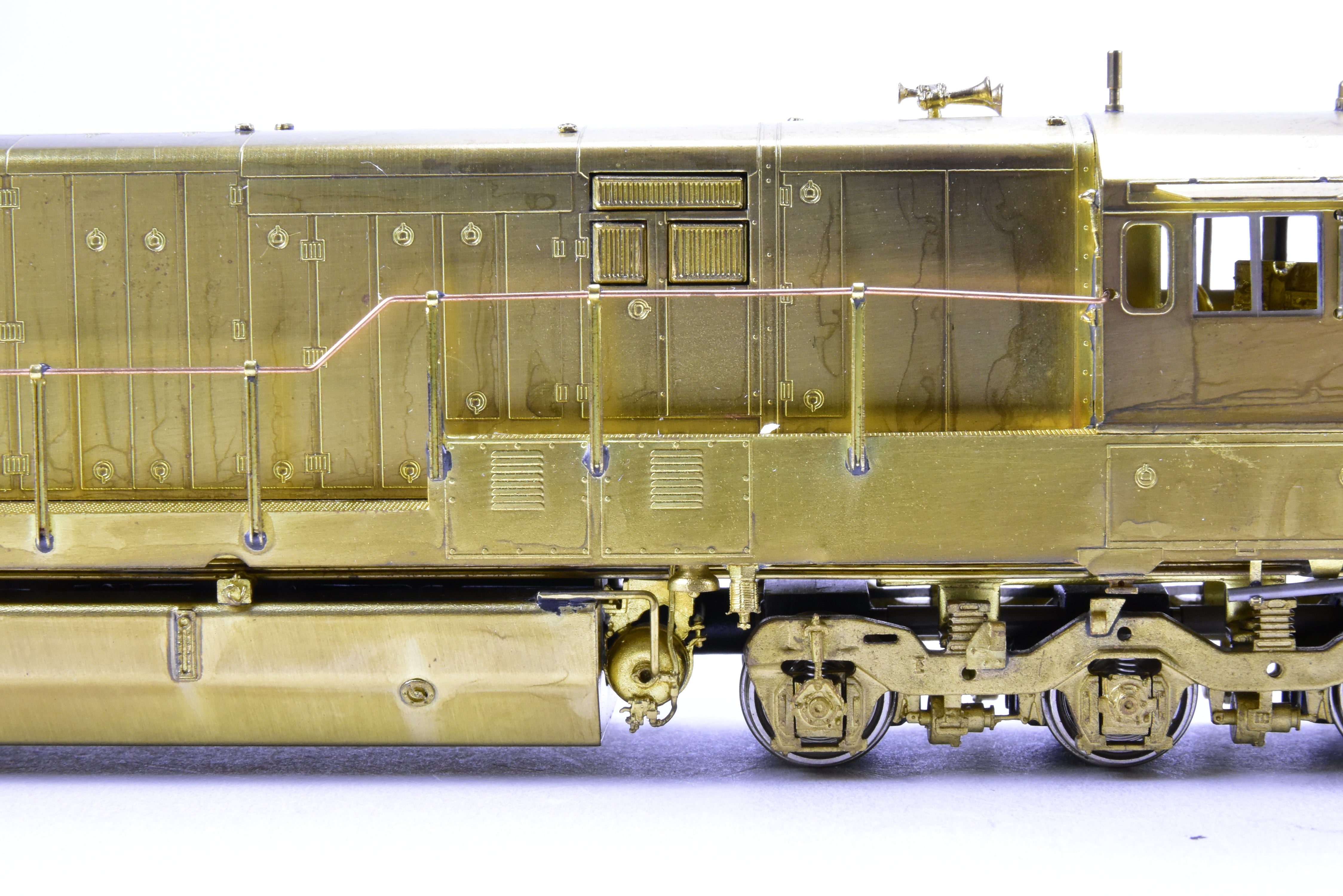 HO Brass BN Burlington Northern GE U30C Late Version Model by Overland Models Inc.