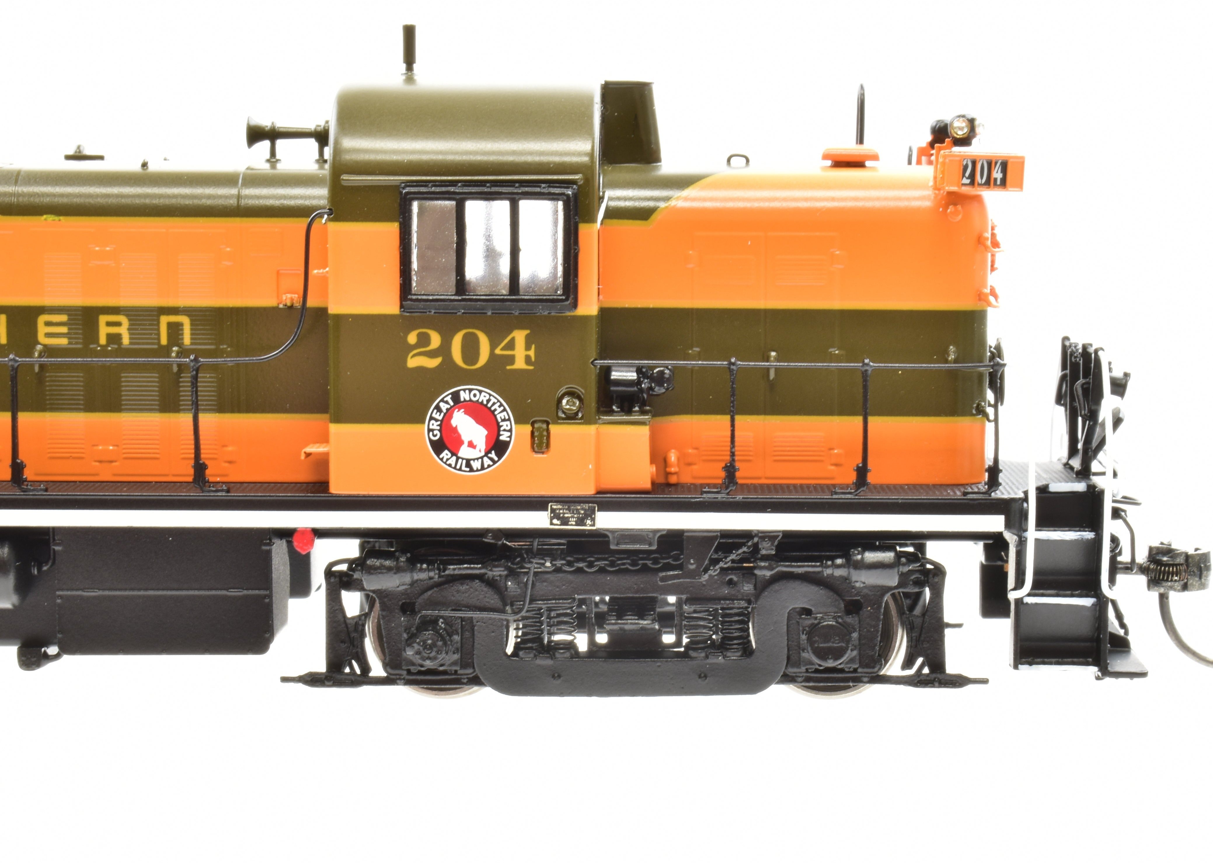HO Scale Brass Division Point Great Northern Alco RS2 Factory Painted Locomotive Model #204