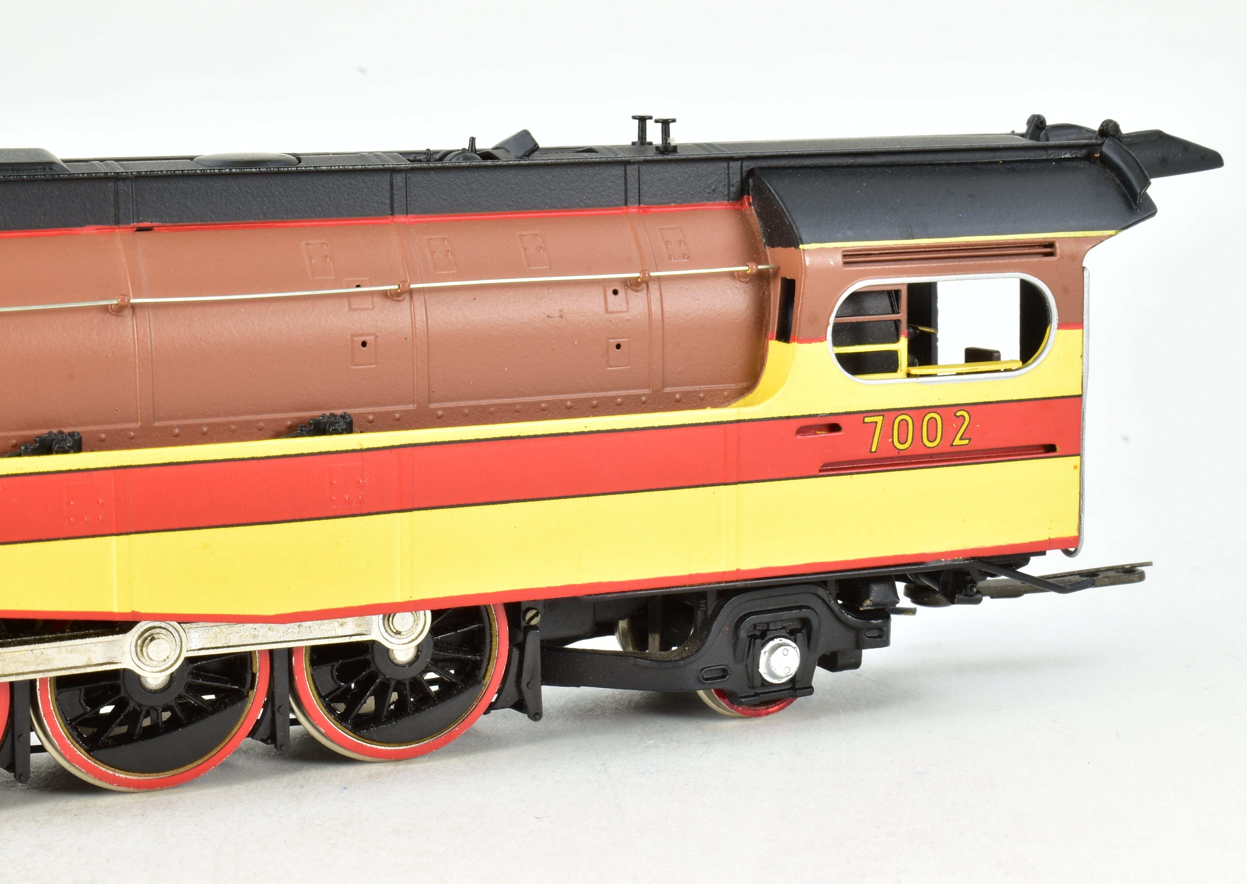 HO Scale Brass Union Pacific 4-8-2 FP Steam Locomotive Model, Key Imports UP No. 7002 Forty Niner