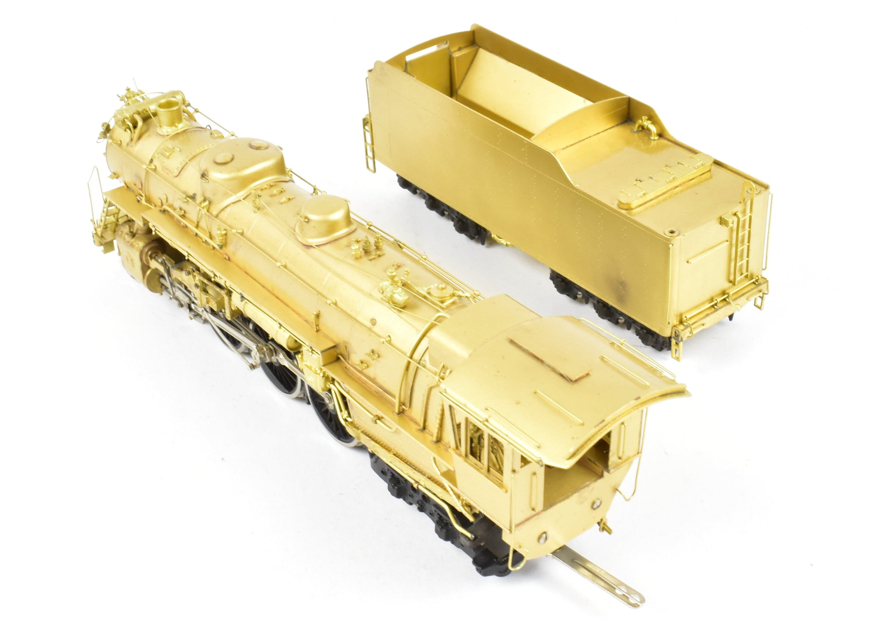 HO Scale Brass 4-6-4 Standard Hudson S-Class 3000 NPP Nickel Plated Model