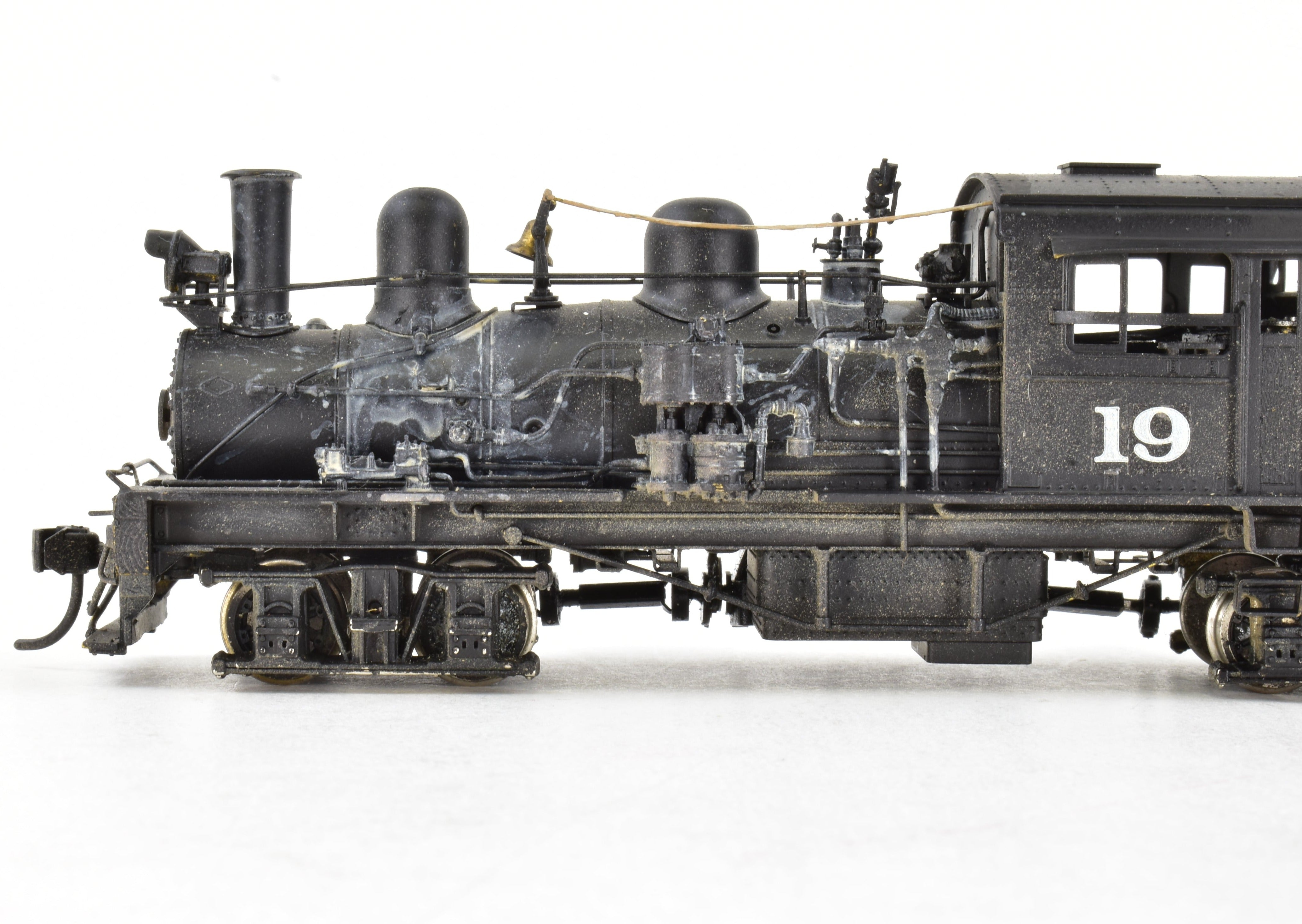 HO Scale Brass Westside Model Co. Westside Lumber Co. 3-Truck Shay Locomotive in Standard Gauge Version for Various Railroads