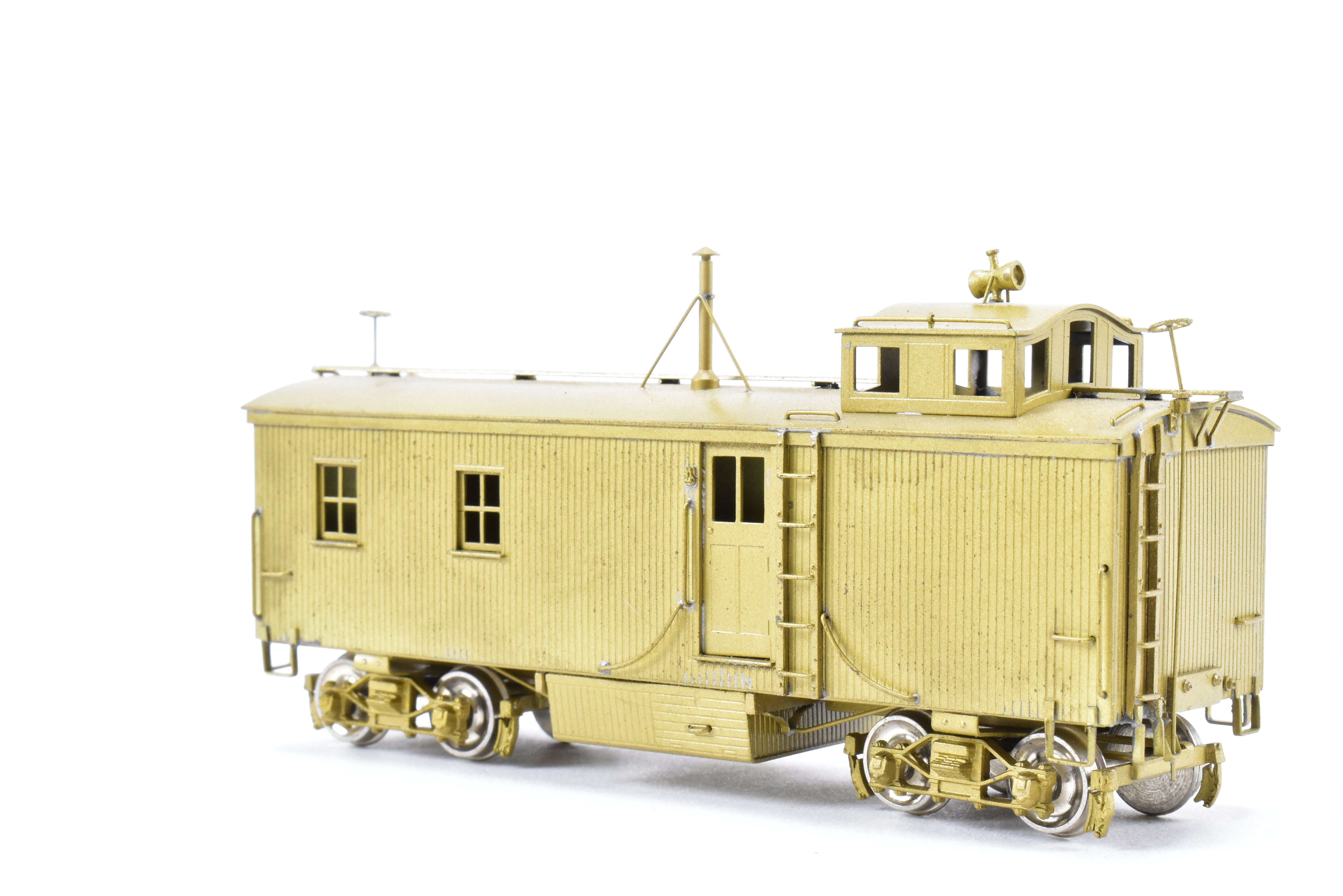HO Scale Brass Colorado Midland Wood Side-Door Caboose #402 - 414 by Overland Models, Inc. (OMI)