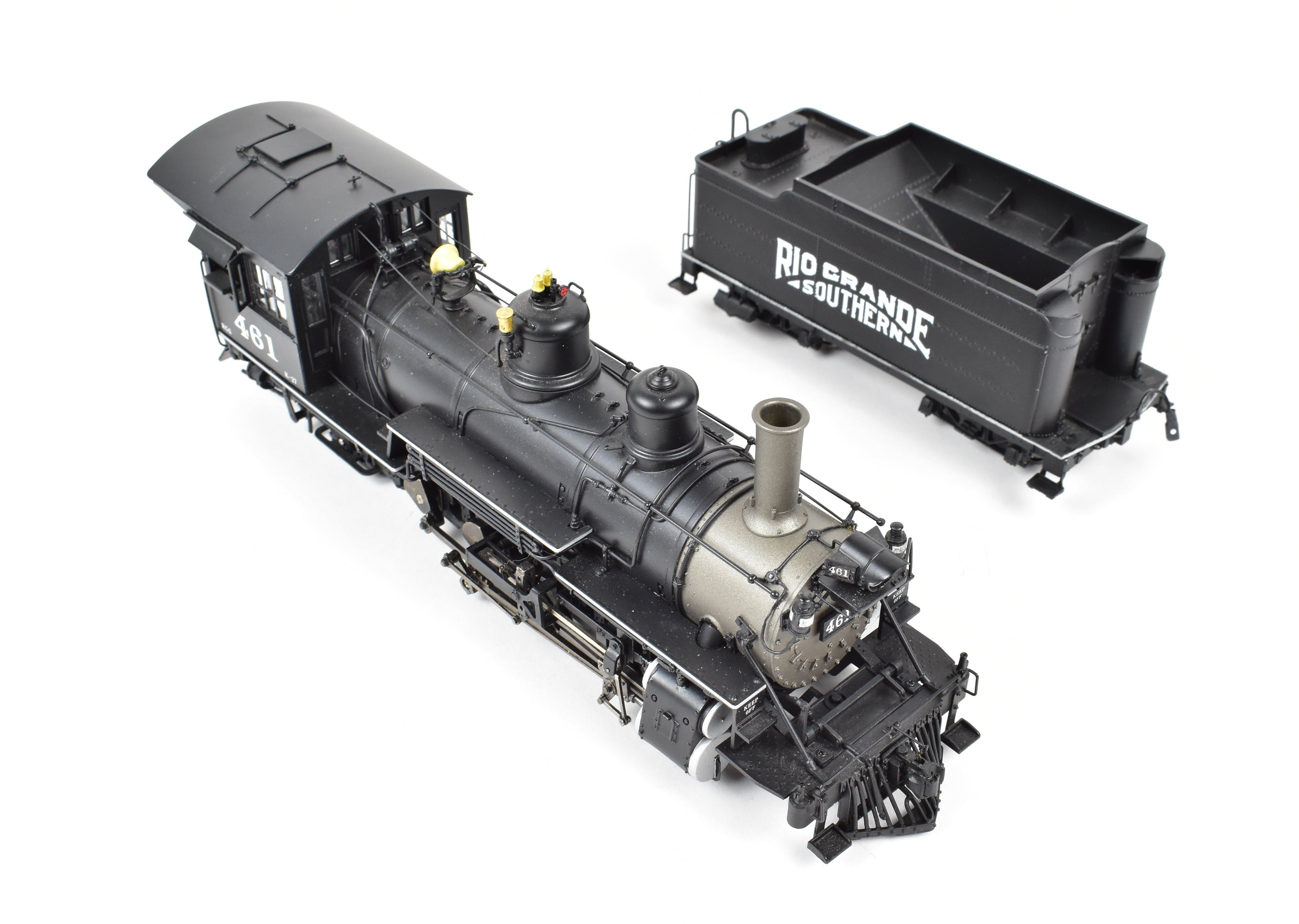 On30 Hybrid Brass MMI Rio Grande Southern K - 27 2 - 8 - 2 Locomotive #461