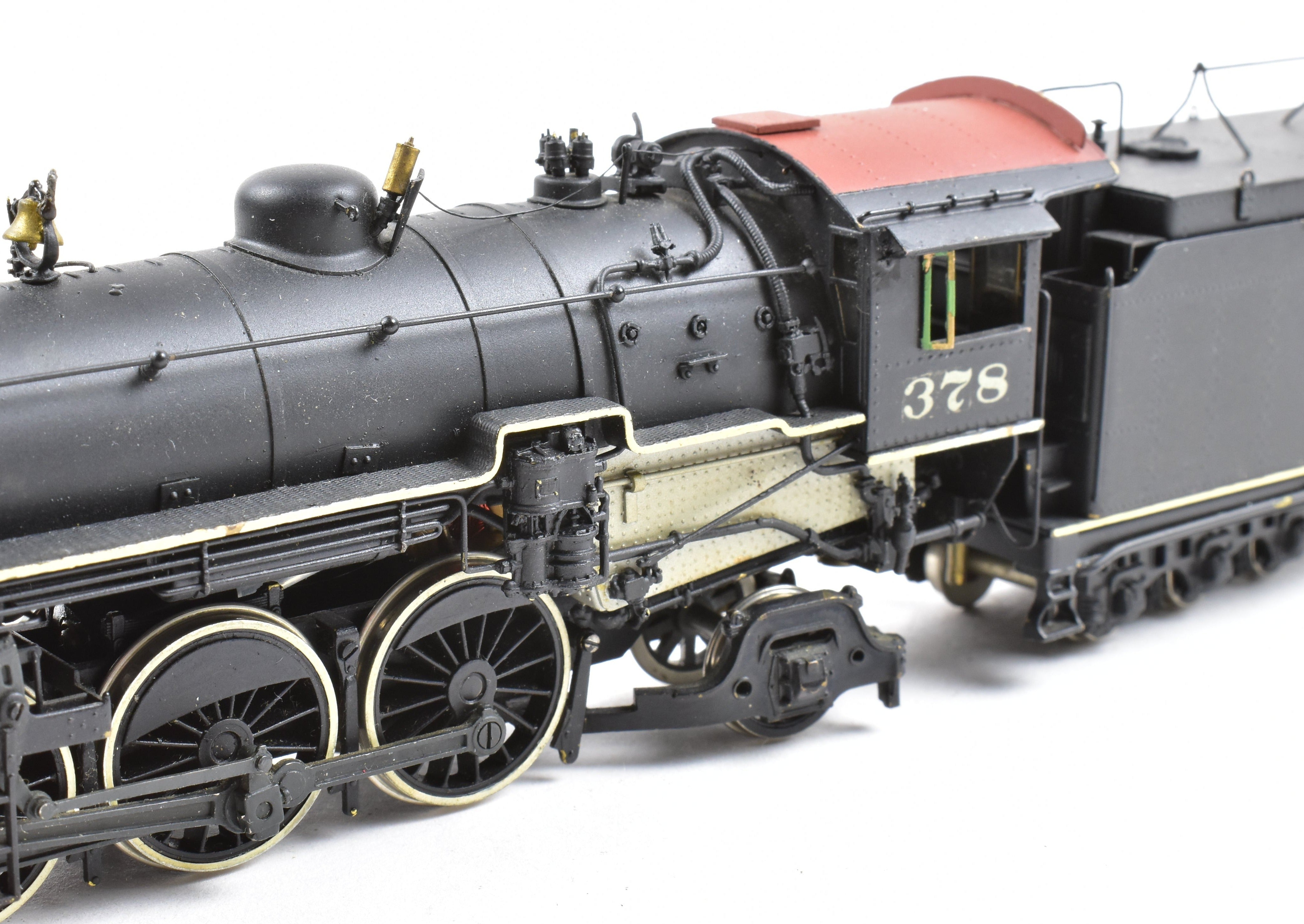 Custom Painted HO Brass Hallmark Models MKT Missouri Kansas Texas 4-6-2 H-3A Pacific #378