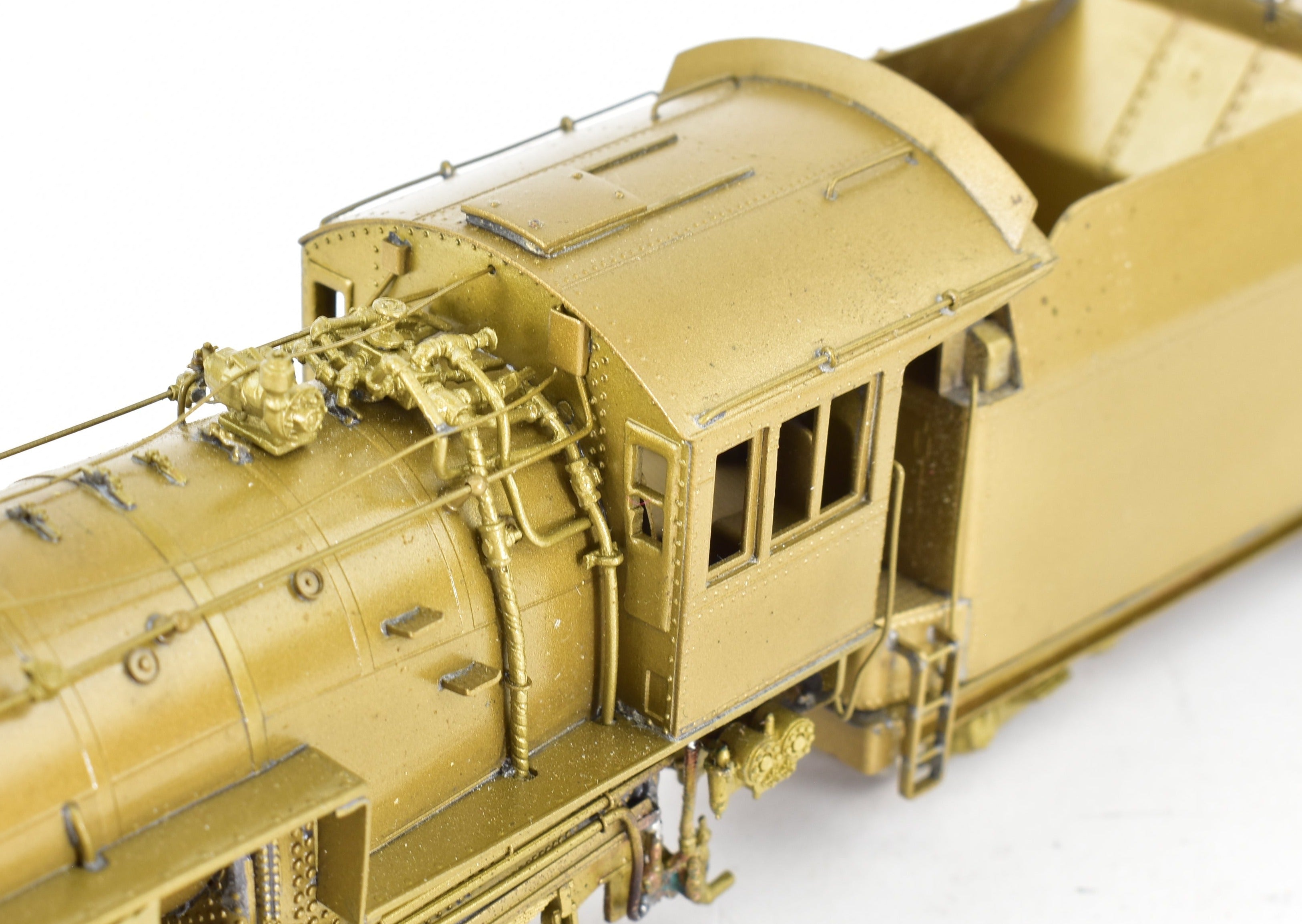 HO Scale Brass Model of Oriental Limited CB&Q - Burlington Route O - 1a 2 - 8 - 2 Steam Locomotive