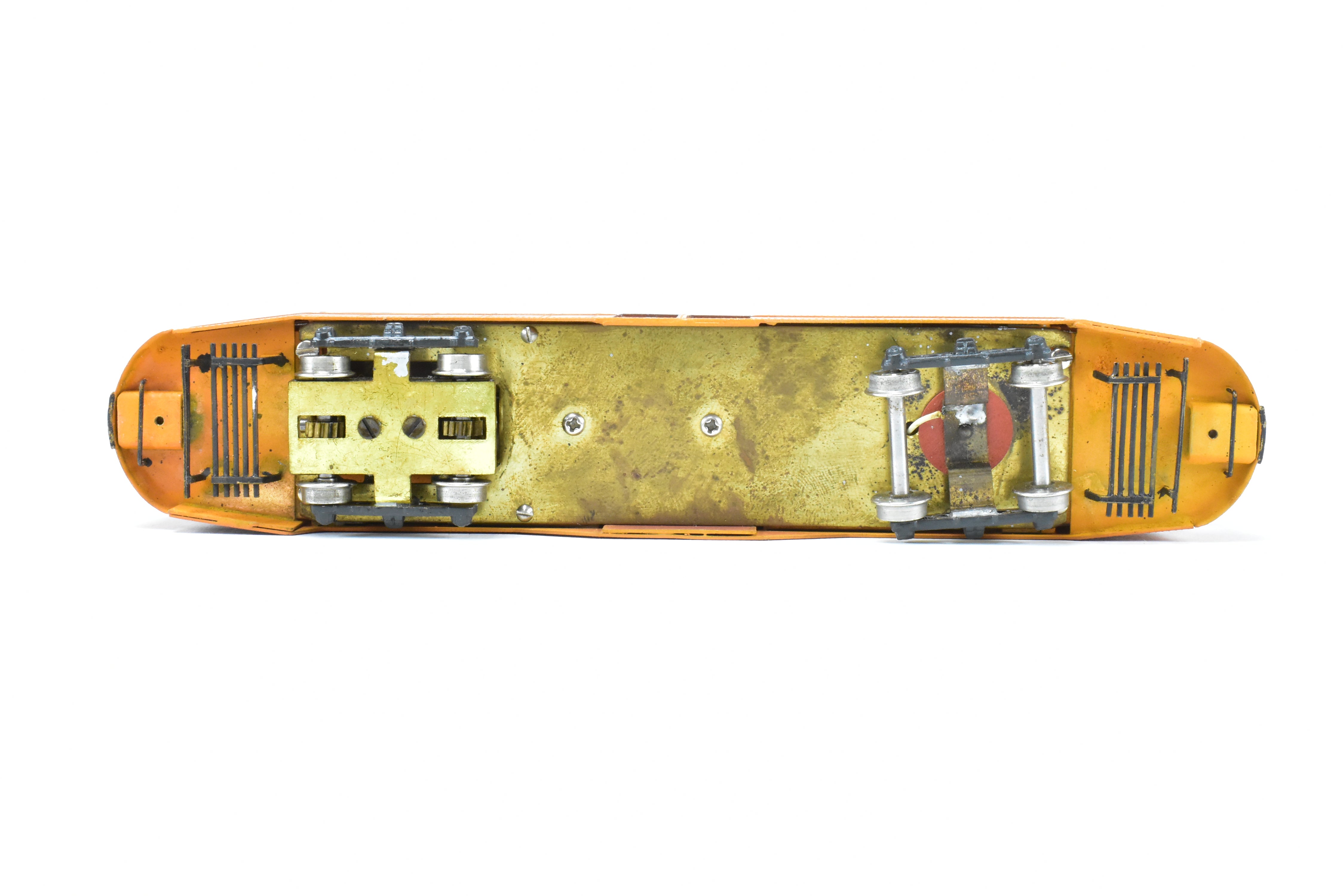 HO Scale Brass Custom-Painted Double-Ended Pittsburgh Railway Co. Jones Trolley Car #4398