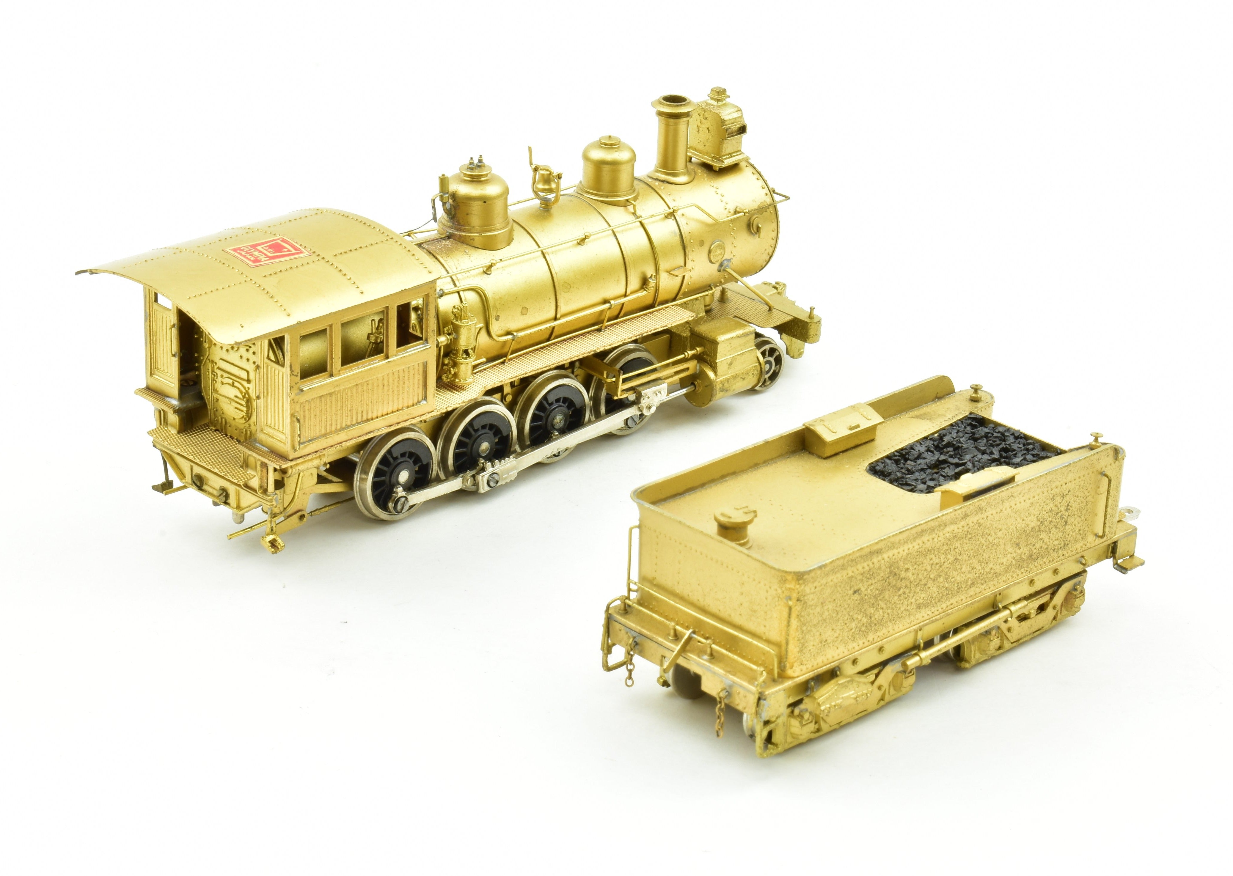 High - Quality HO Scale Brass Gem Models Northern Pacific F - 1 2 - 8 - 0 Steam Locomotive Model