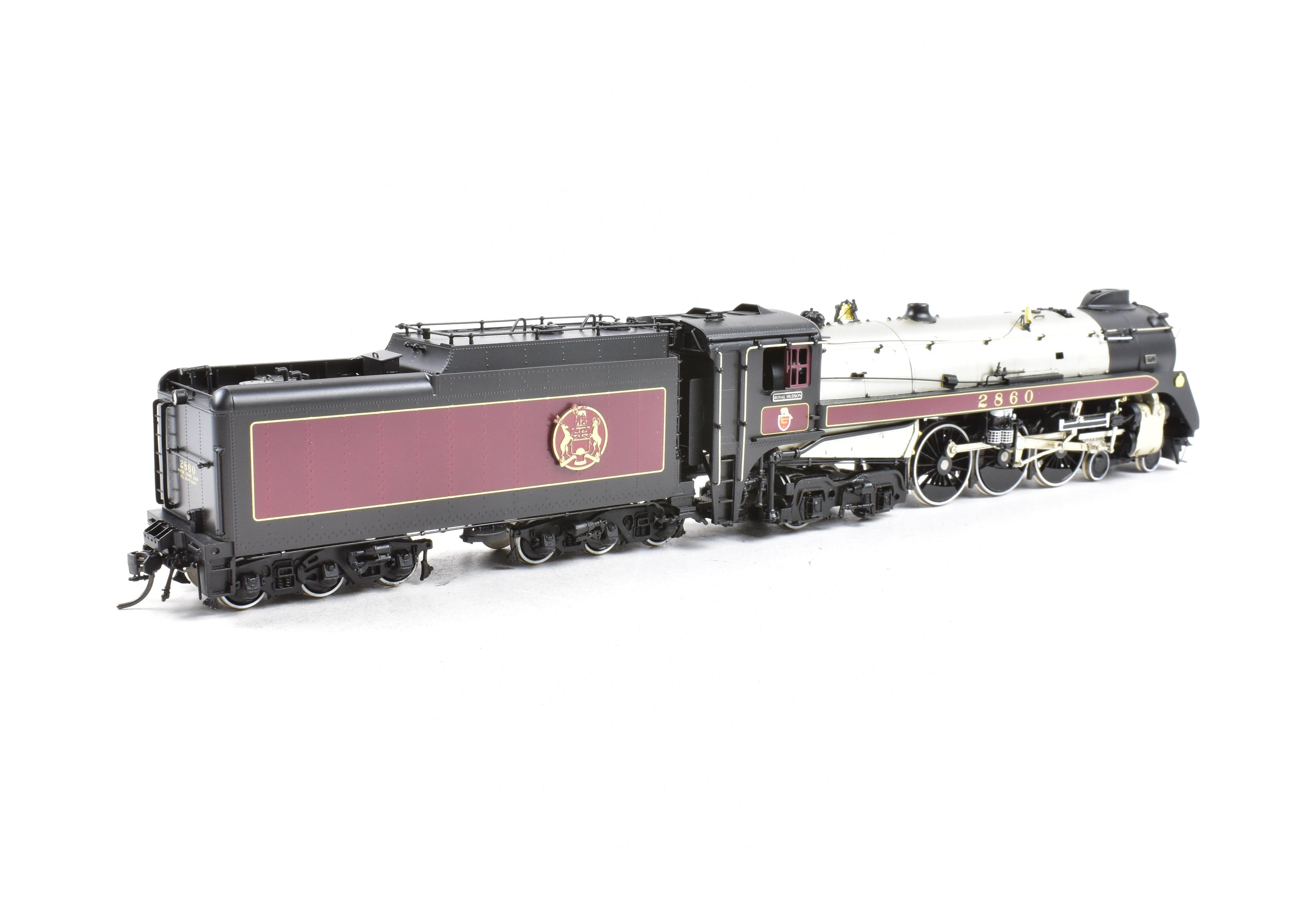 HO Scale Brass Van Hobbies British Columbia Railway 4-6-4 Class H1e Royal Hudson #2860