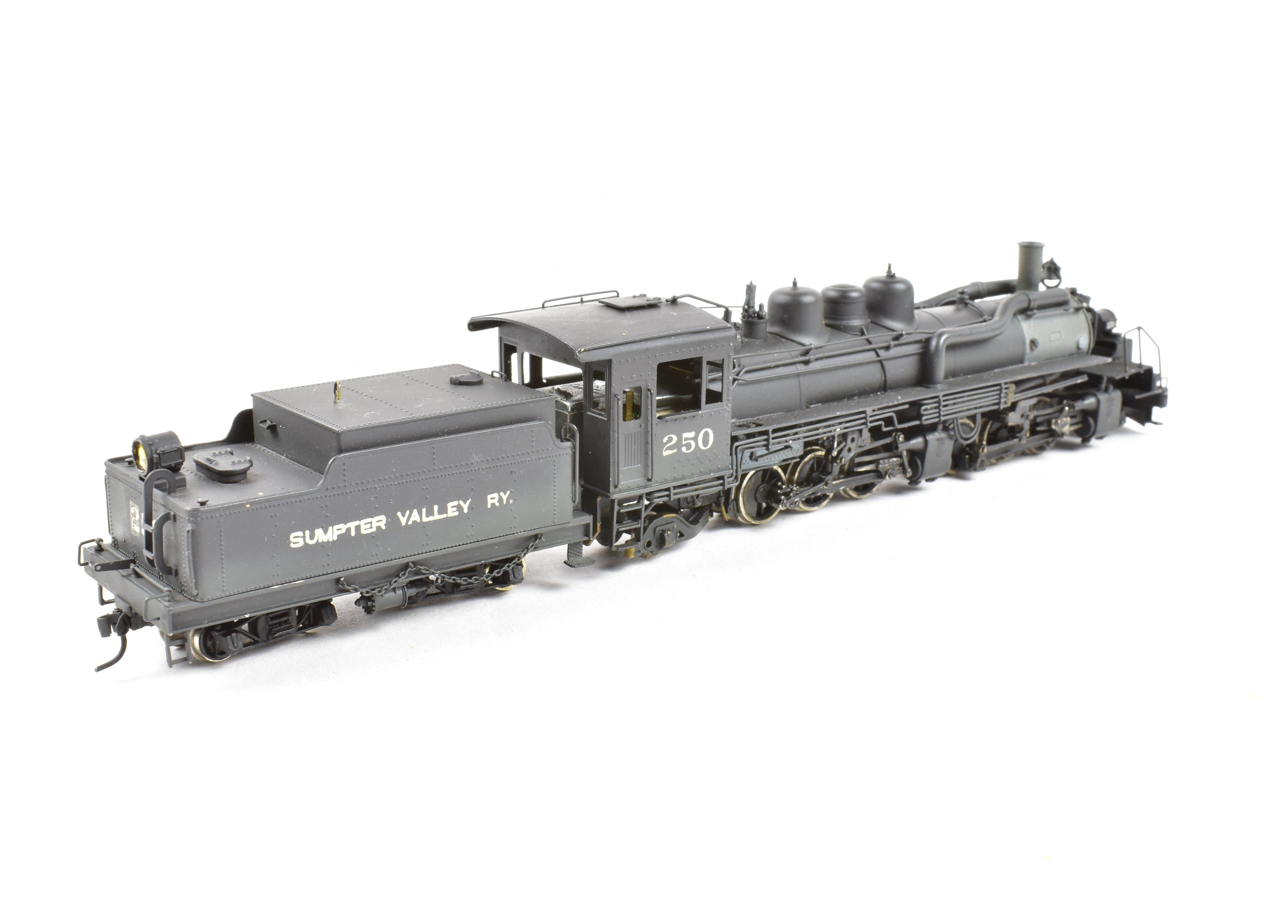 HOn3 Scale Brass Pacific Fast Mail (PFM) - United Sumpter Valley No 250 2-6-6-2 Mallet Steam Locomotive Model with Custom Painting