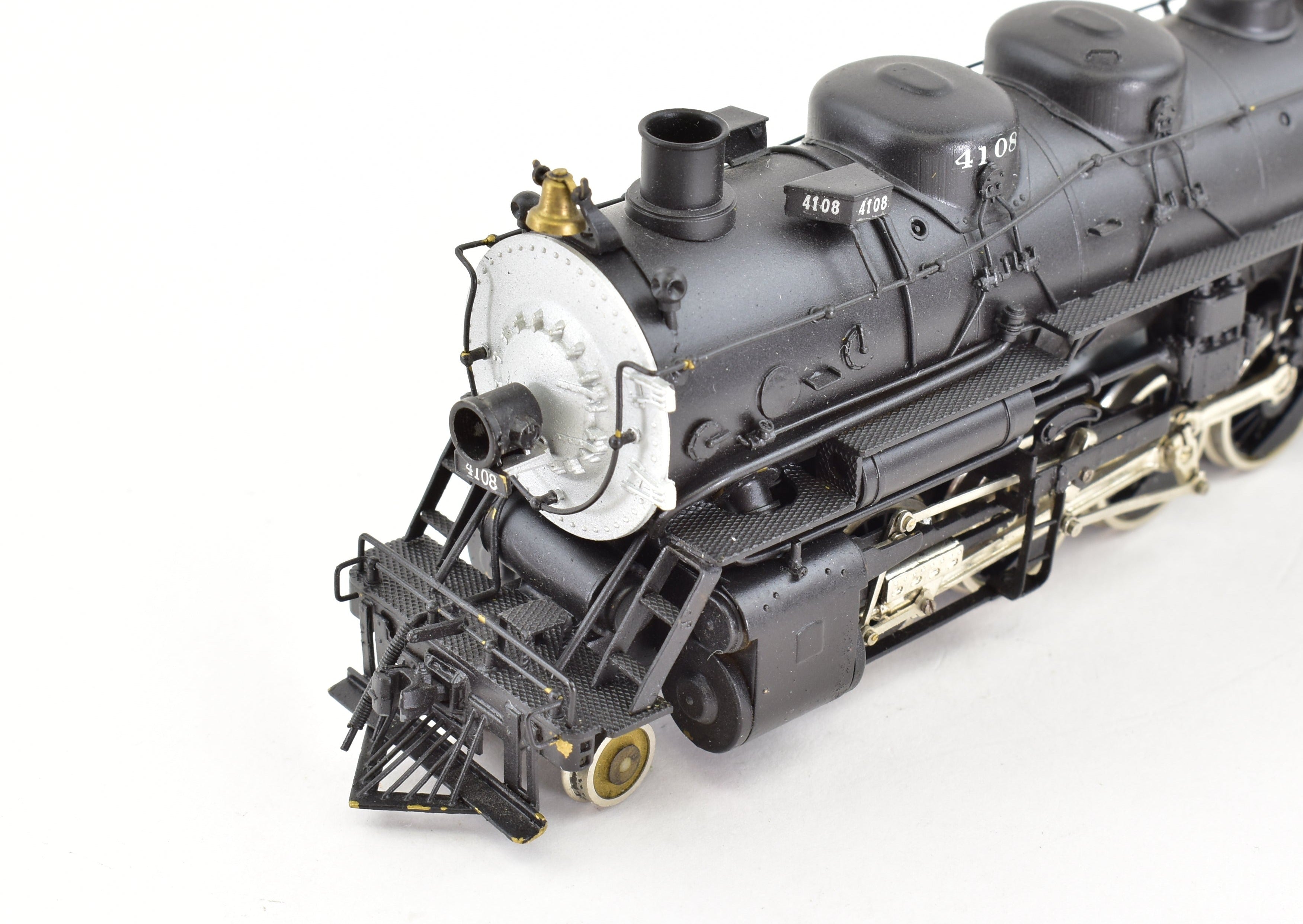 High - Quality HO Scale Brass PFM - United ATSF Santa Fe 2 - 8 - 4 Berkshire Custom - Painted Model Train