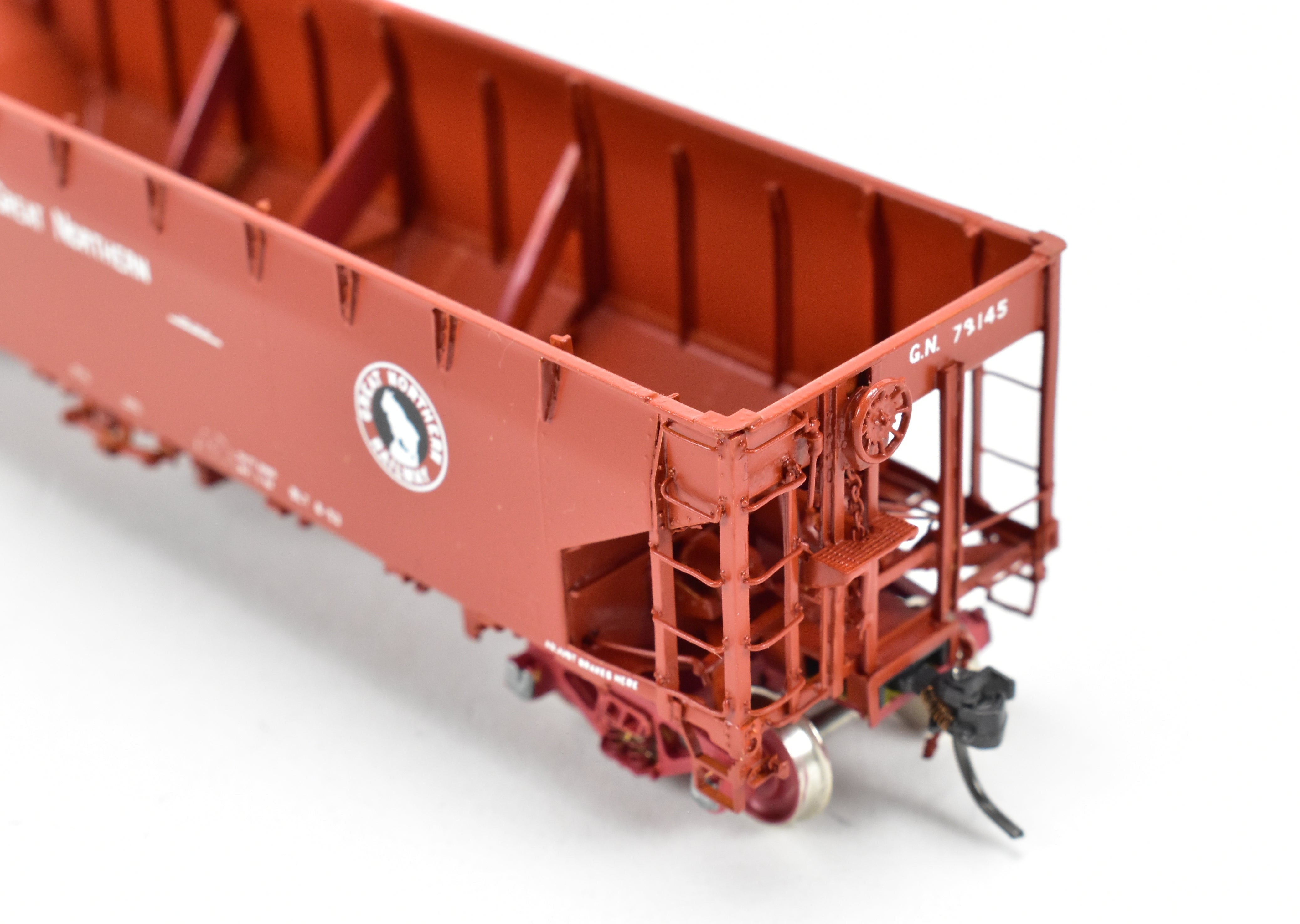 HO Scale Brass Great Northern 70-Ton Selective Service Car C/P No. 78145 by W&R Enterprises