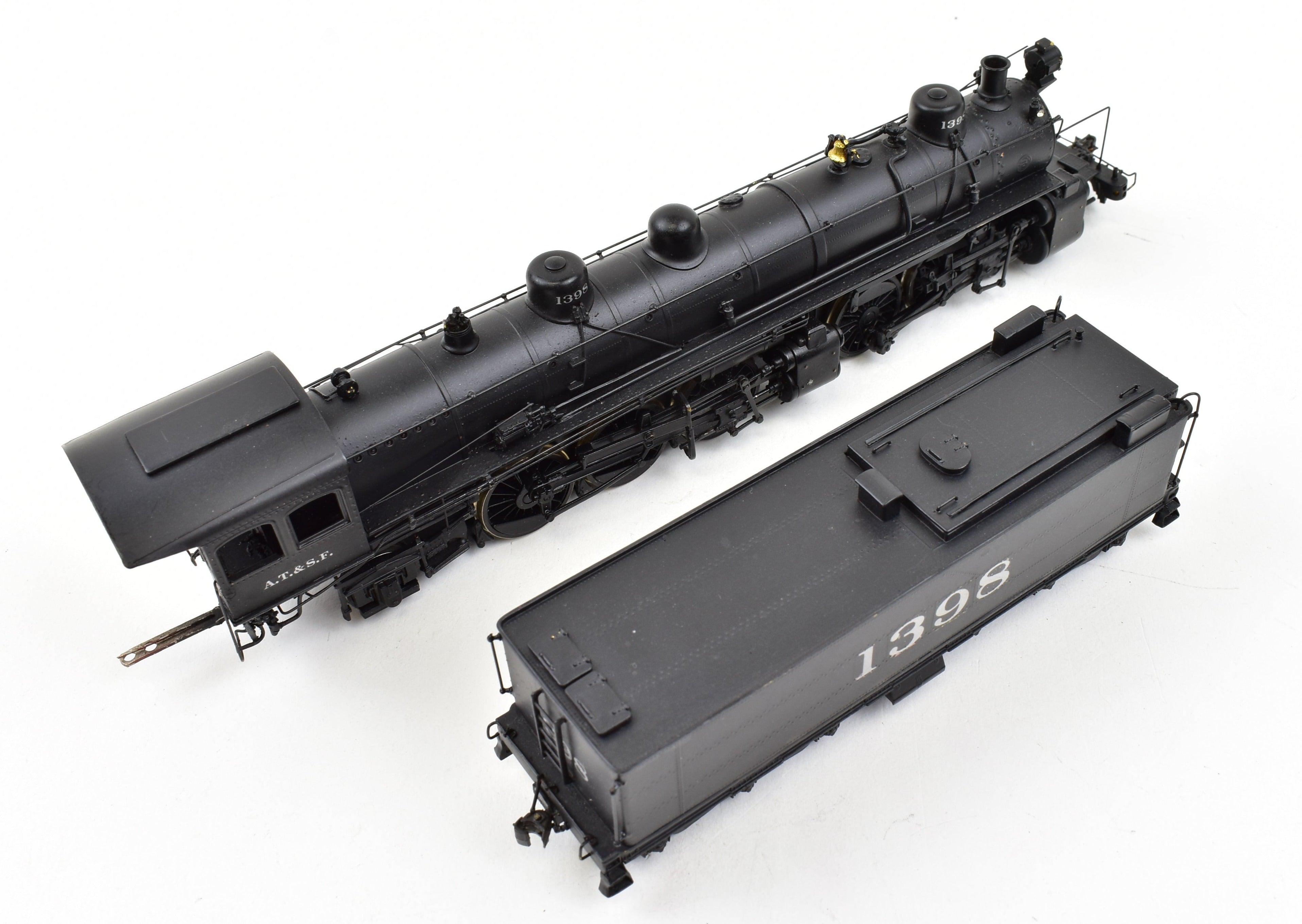 HO Brass ATSF - Santa Fe 4-4-6-2 Custom Painted Model by Westside