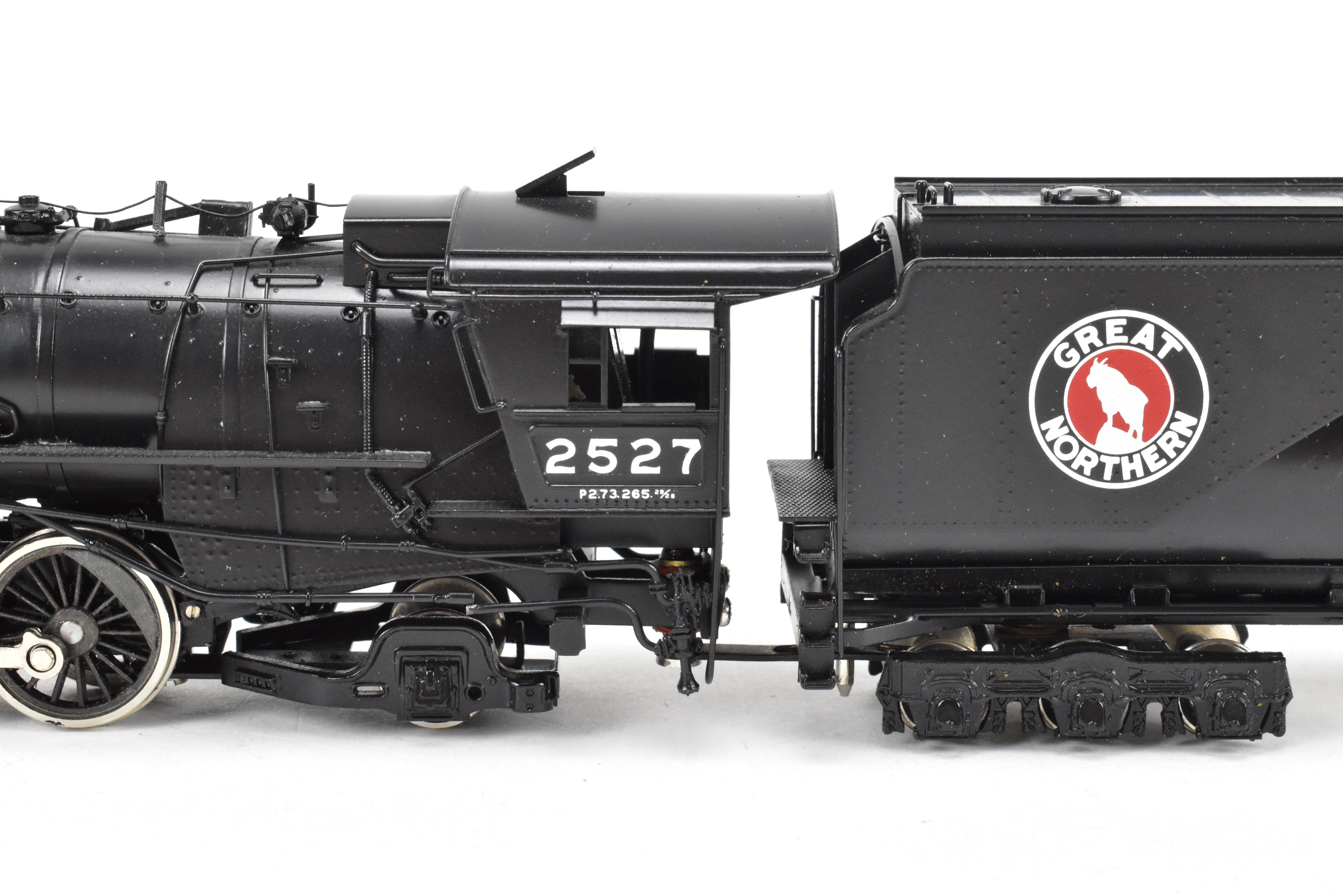 HO Brass Tenshodo Great Northern 4-8-2 Class P-2 Factory Painted Crown #2527 (1974 Last Run)