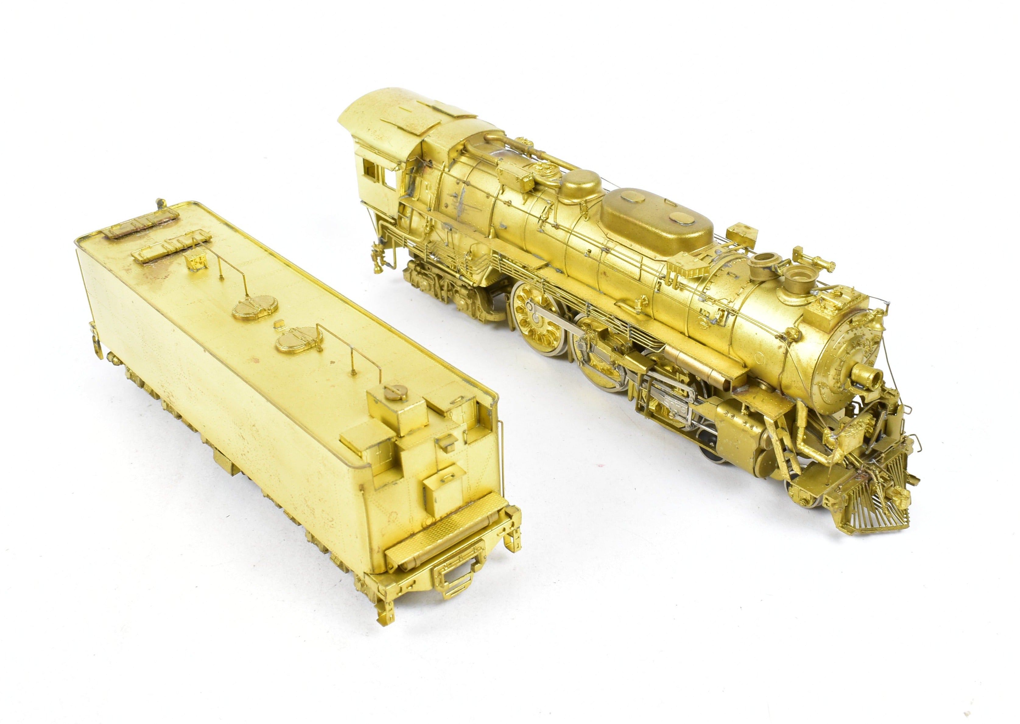HO Brass Westside Model Co. ATSF Santa Fe Fleetwood Classic Steam Locomotive Set