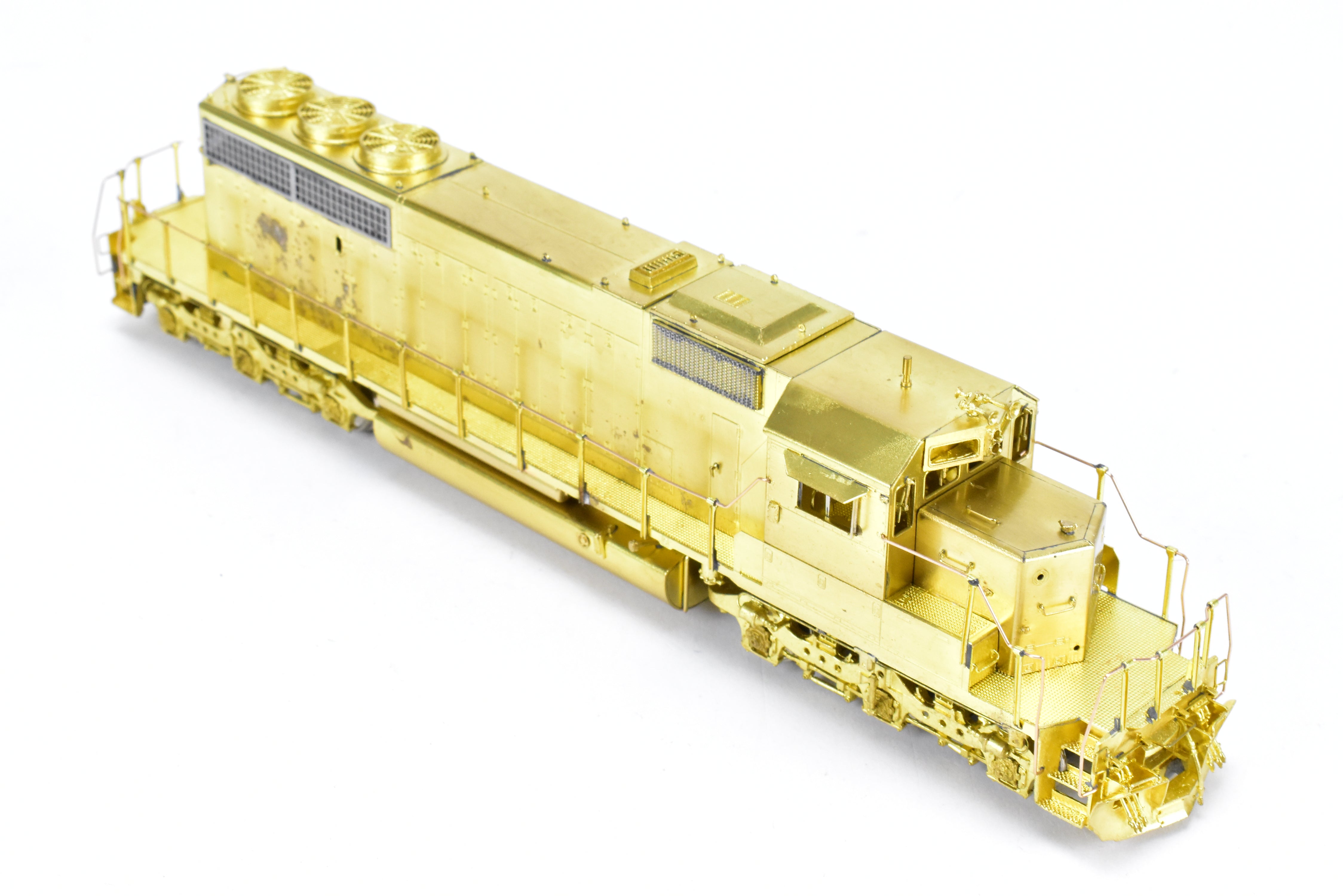 HO Scale Brass Model Train - Overland Models Inc. (OMI) Missouri Pacific EMD SD40-2 Locomotive without Dynamic Brakes and with Early Radiator Screens