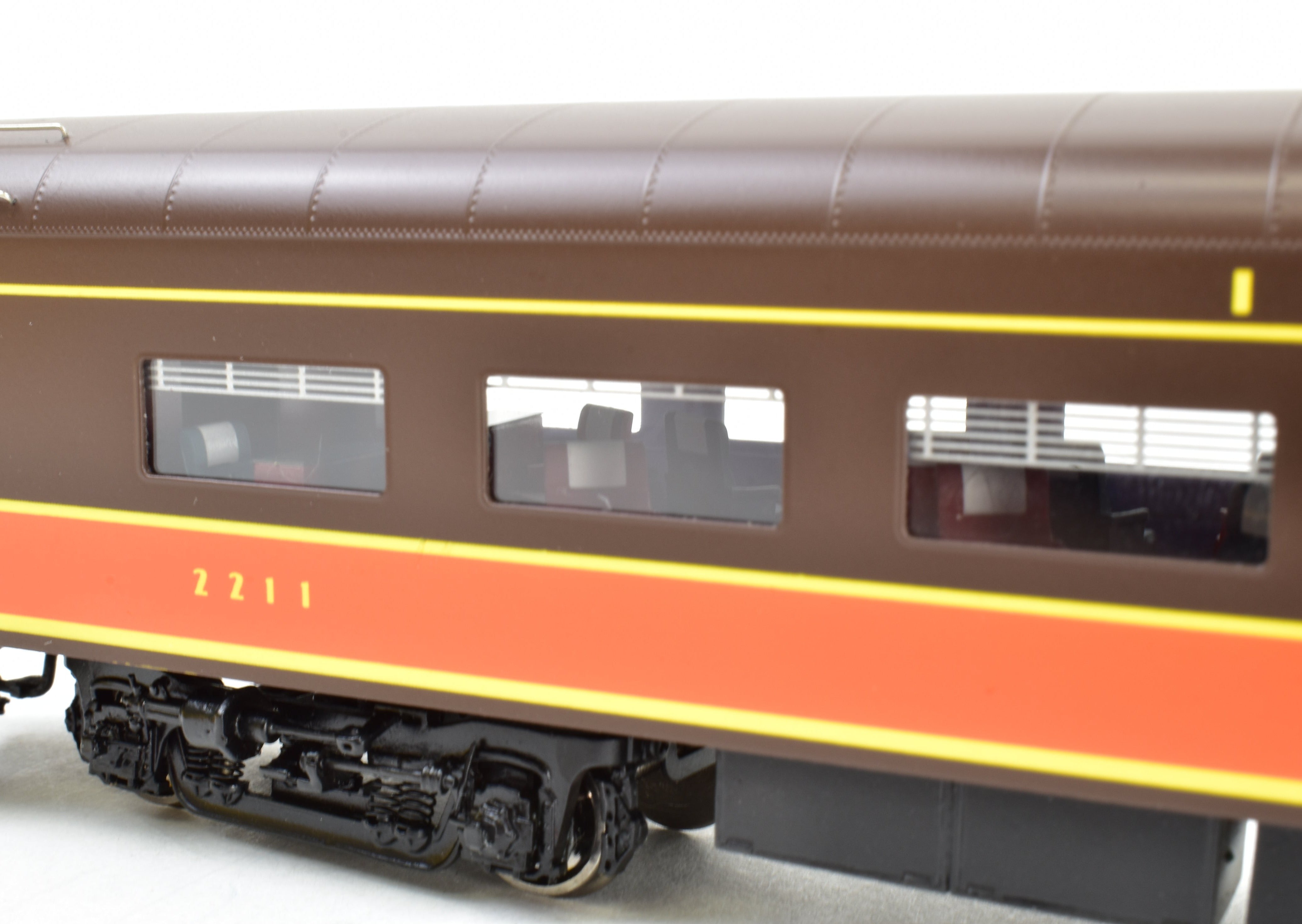 HO Scale Brass Union Terminal Imports No. 1156-7 Illinois Central Parlor Car FP 2211