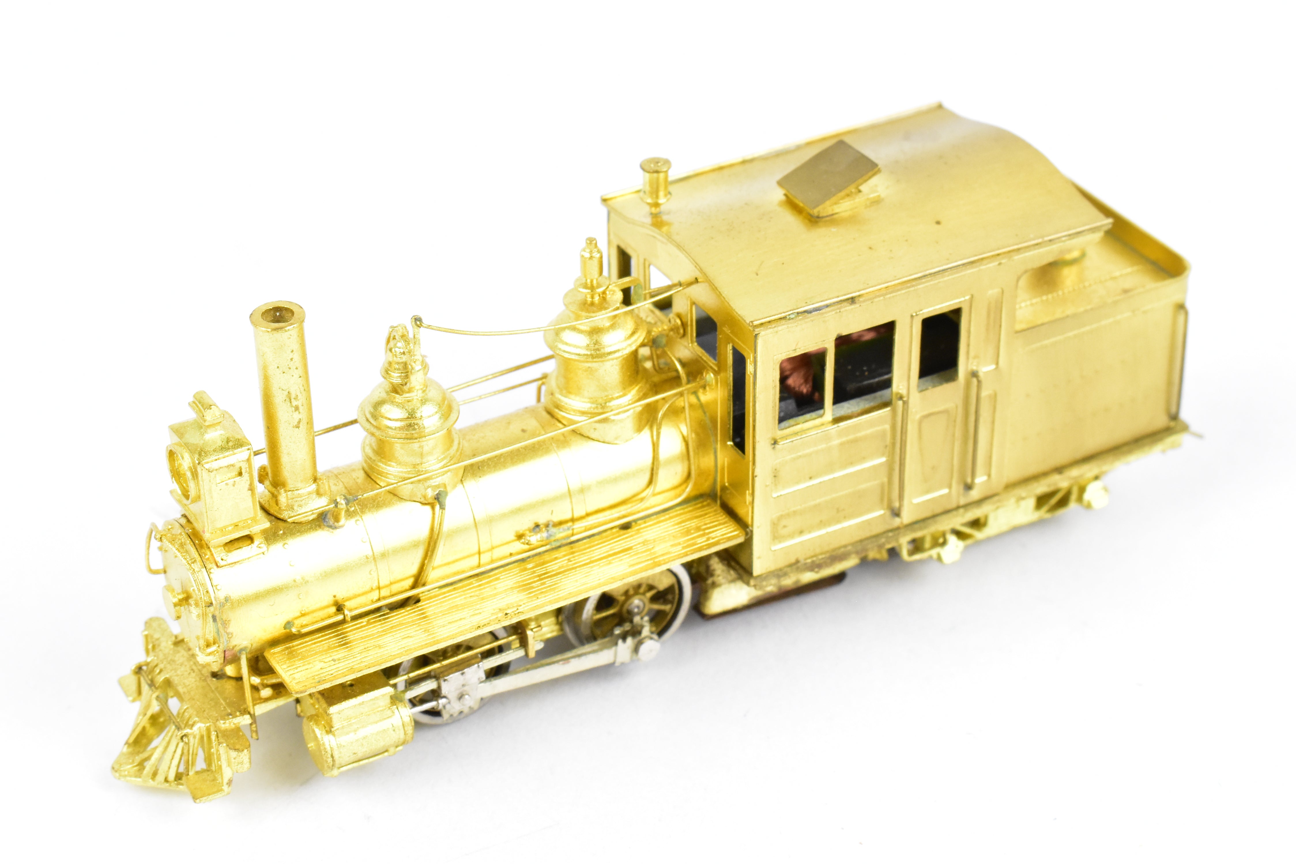 HOn30 Scale Brass Model Train - The Car Works Sandy River & Rangeley Lakes #7 Forney 0 - 4 - 4T Steam Locomotive in REBOXX Packaging